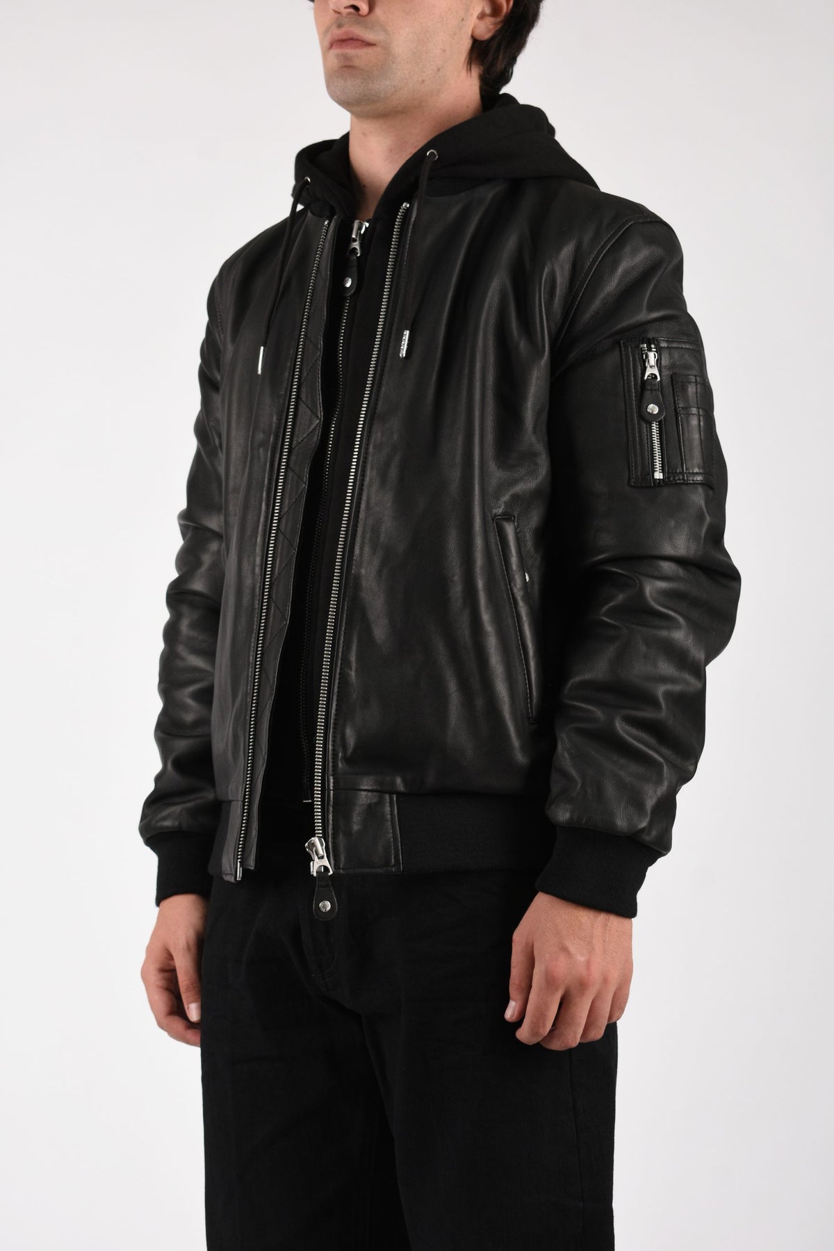 Giubbino in pelle LCSPORT