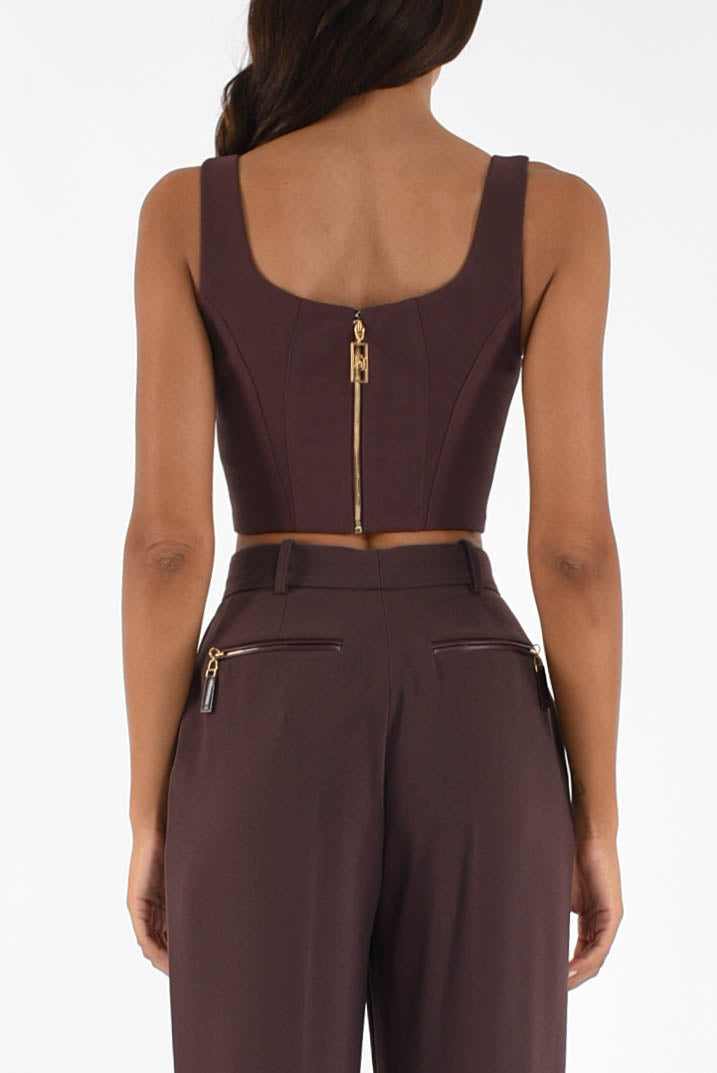 top in crépe leggero