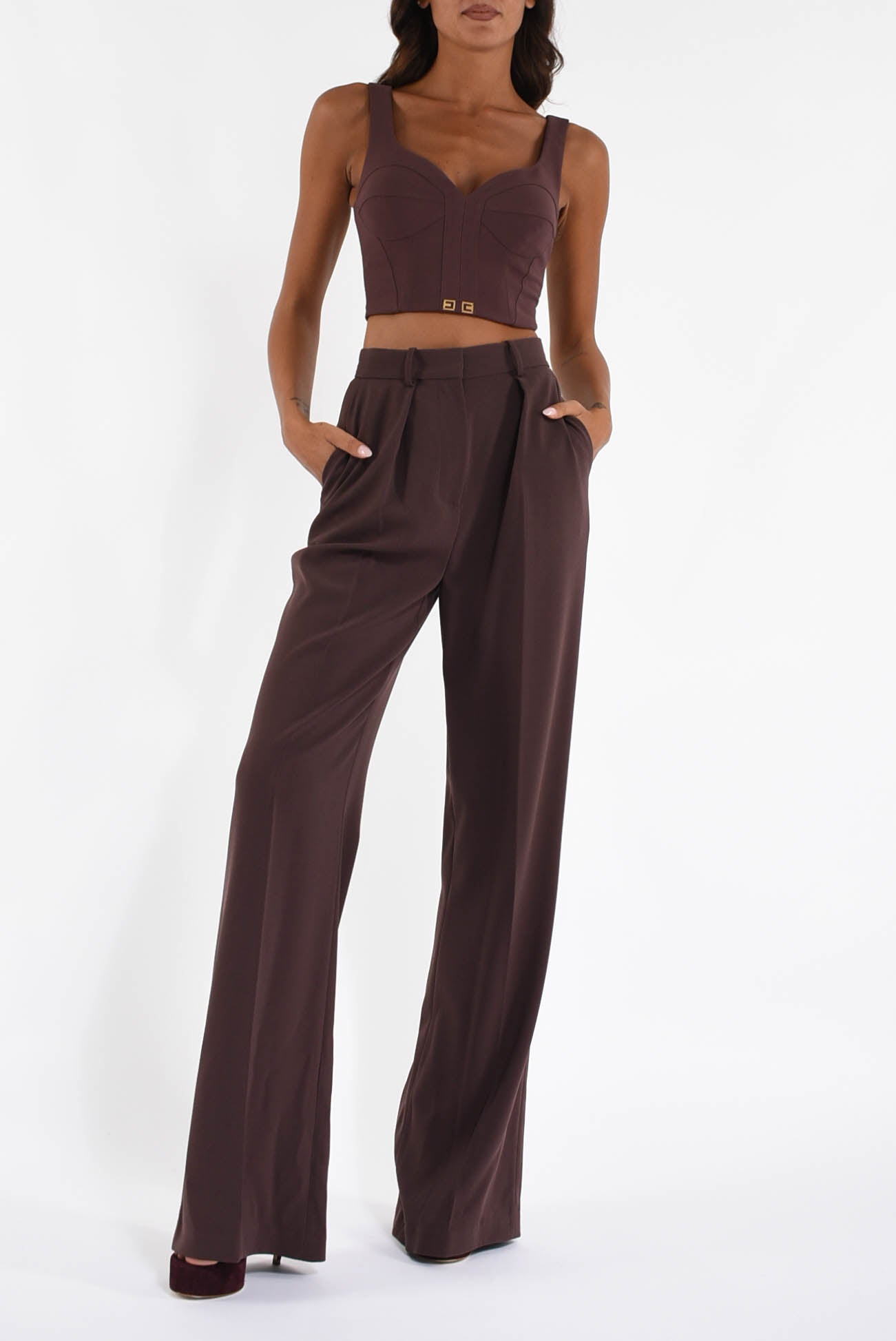 top in crépe leggero