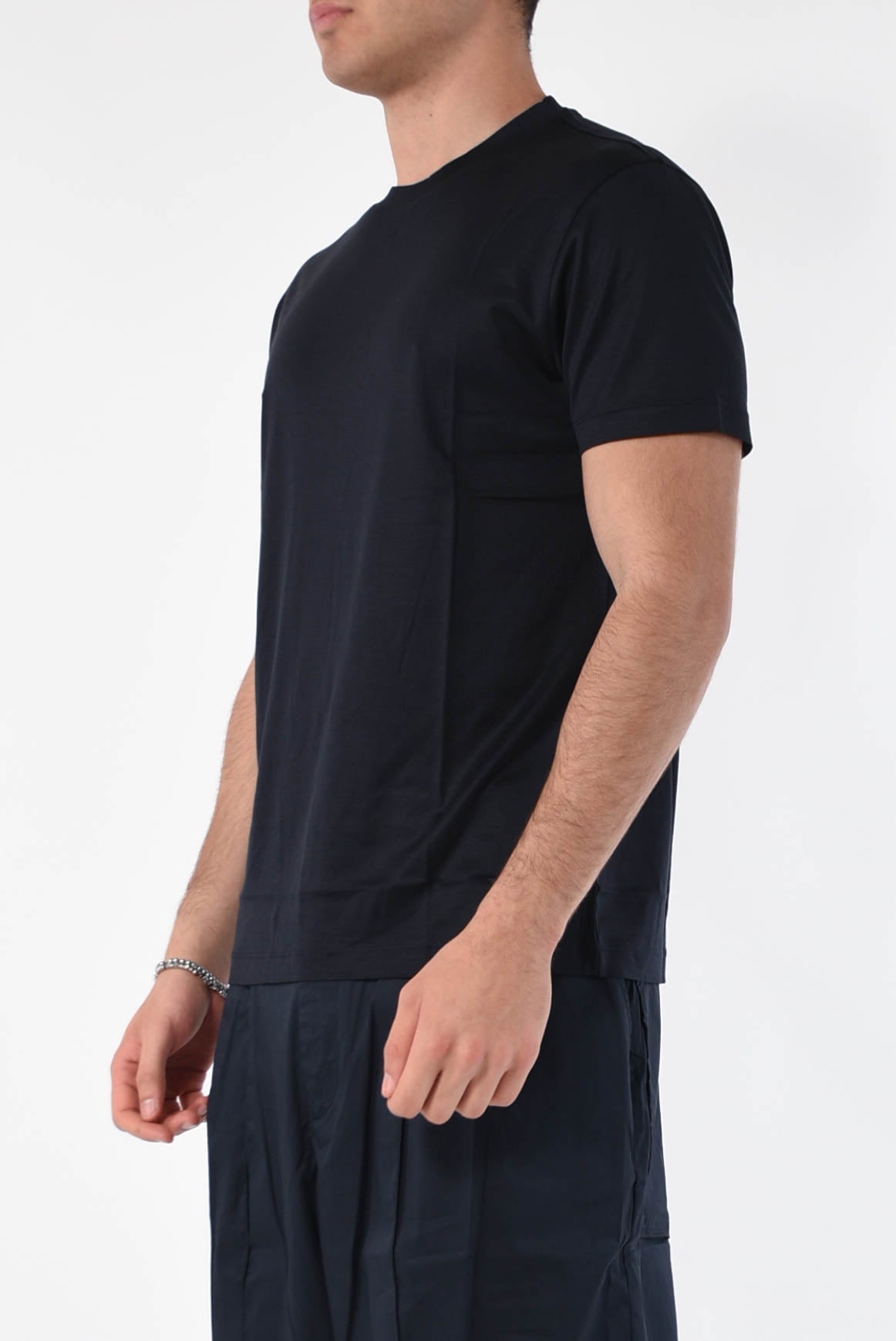 EMPORIO ARMANI T-shirt in lyocell