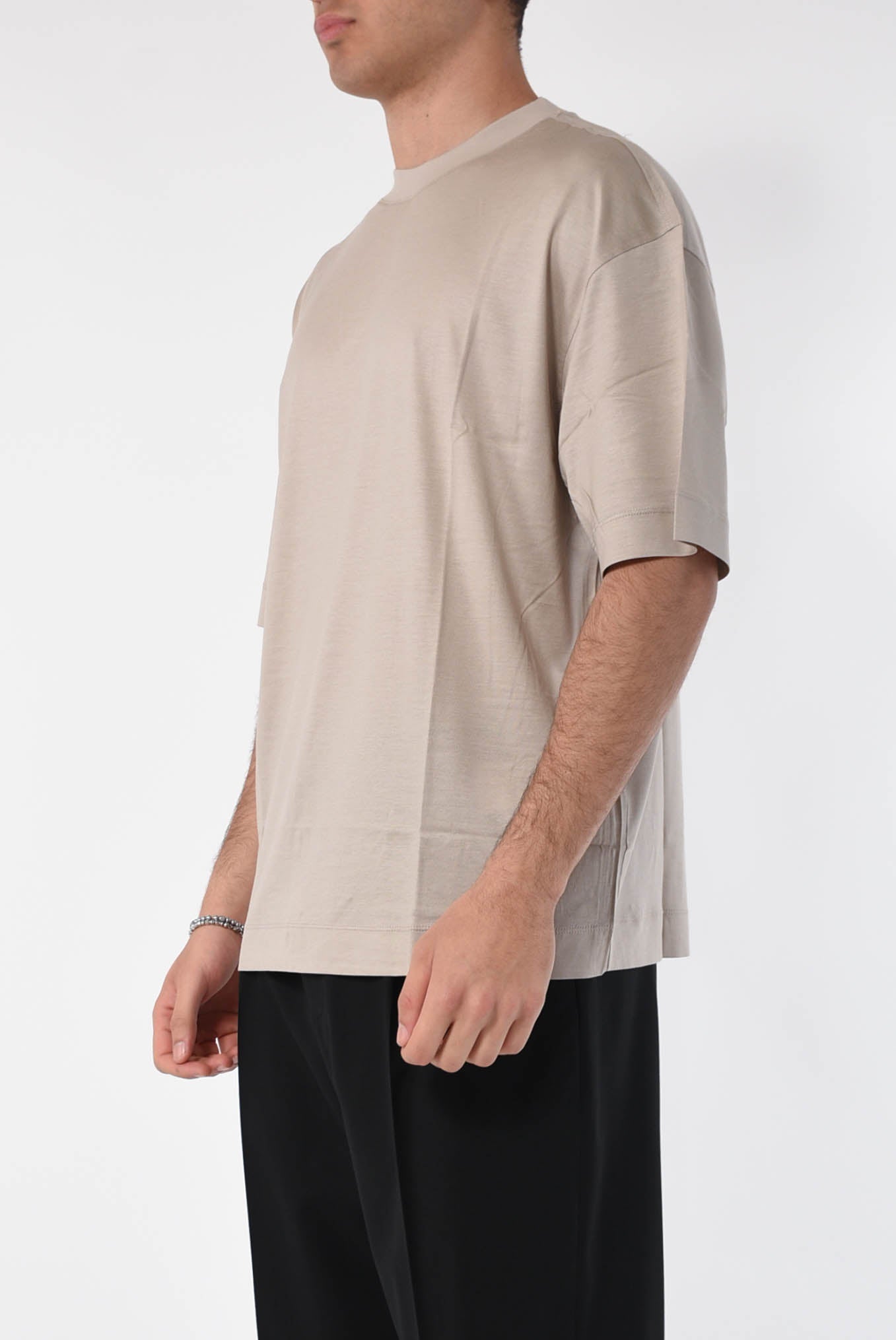 EMPORIO ARMANI T-shirt in lyocell