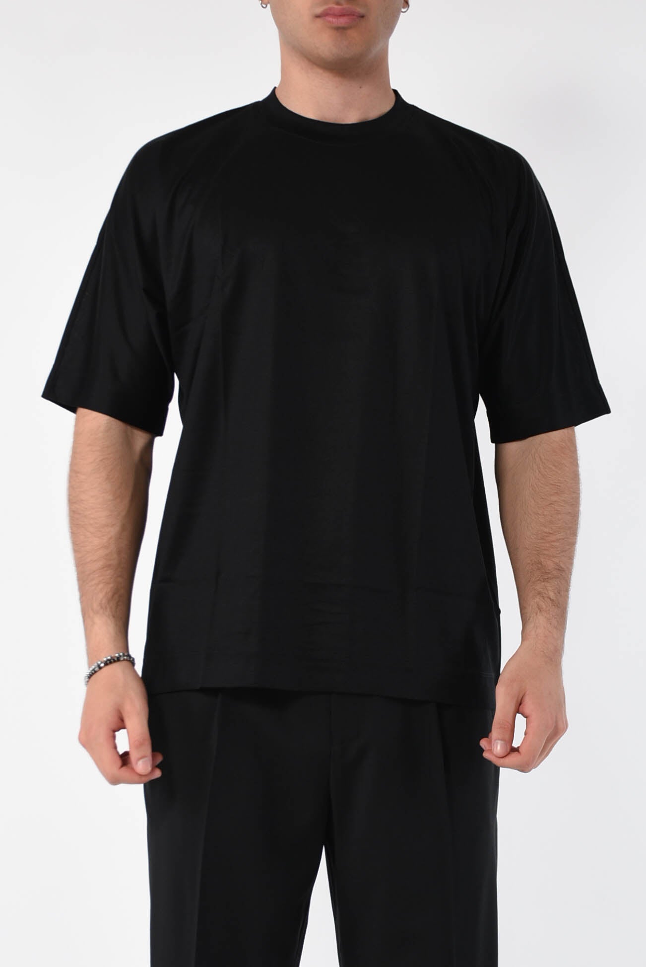 EMPORIO ARMANI T-shirt in lyocell