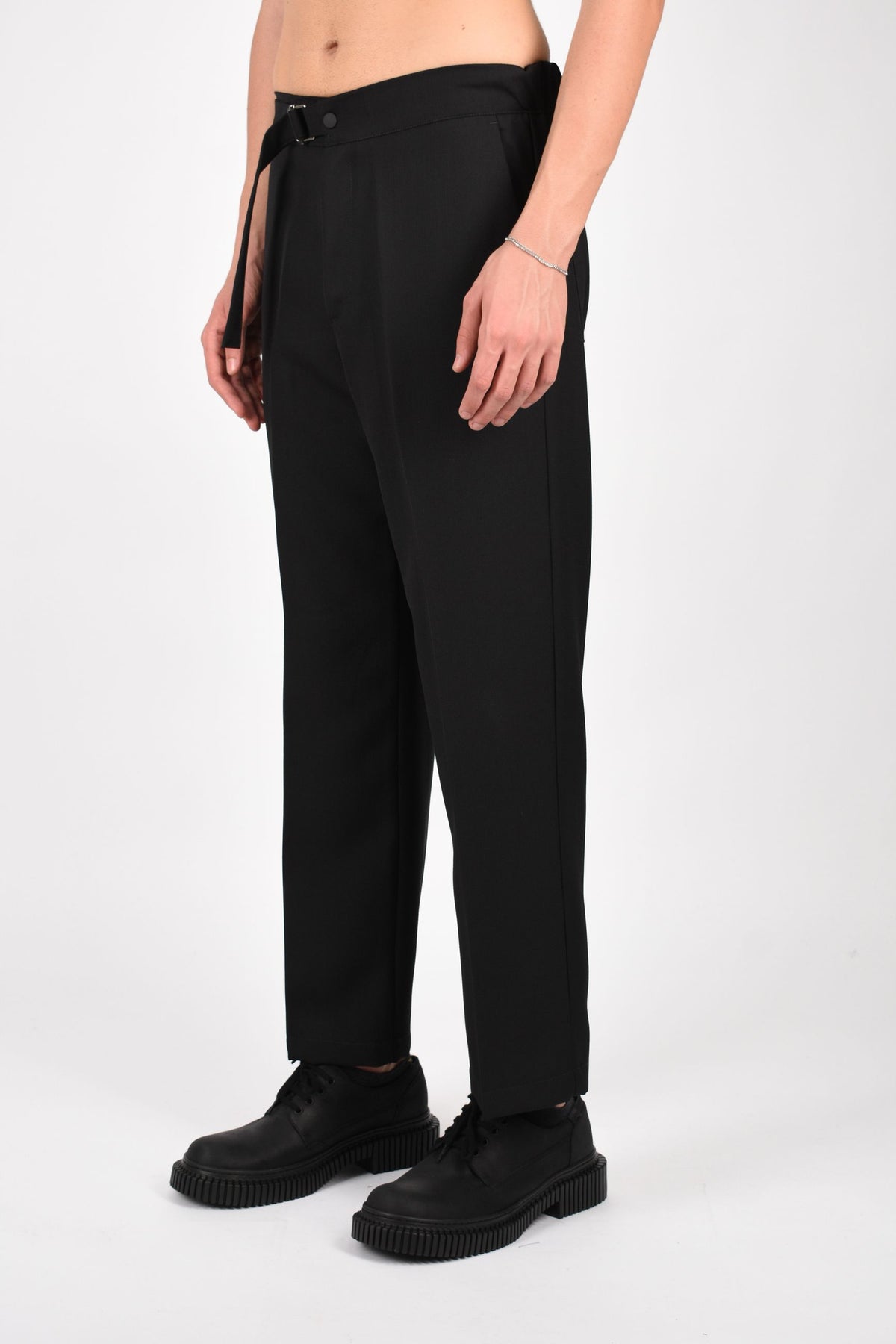 Pantaloni John dallas in fresco lana 26F03