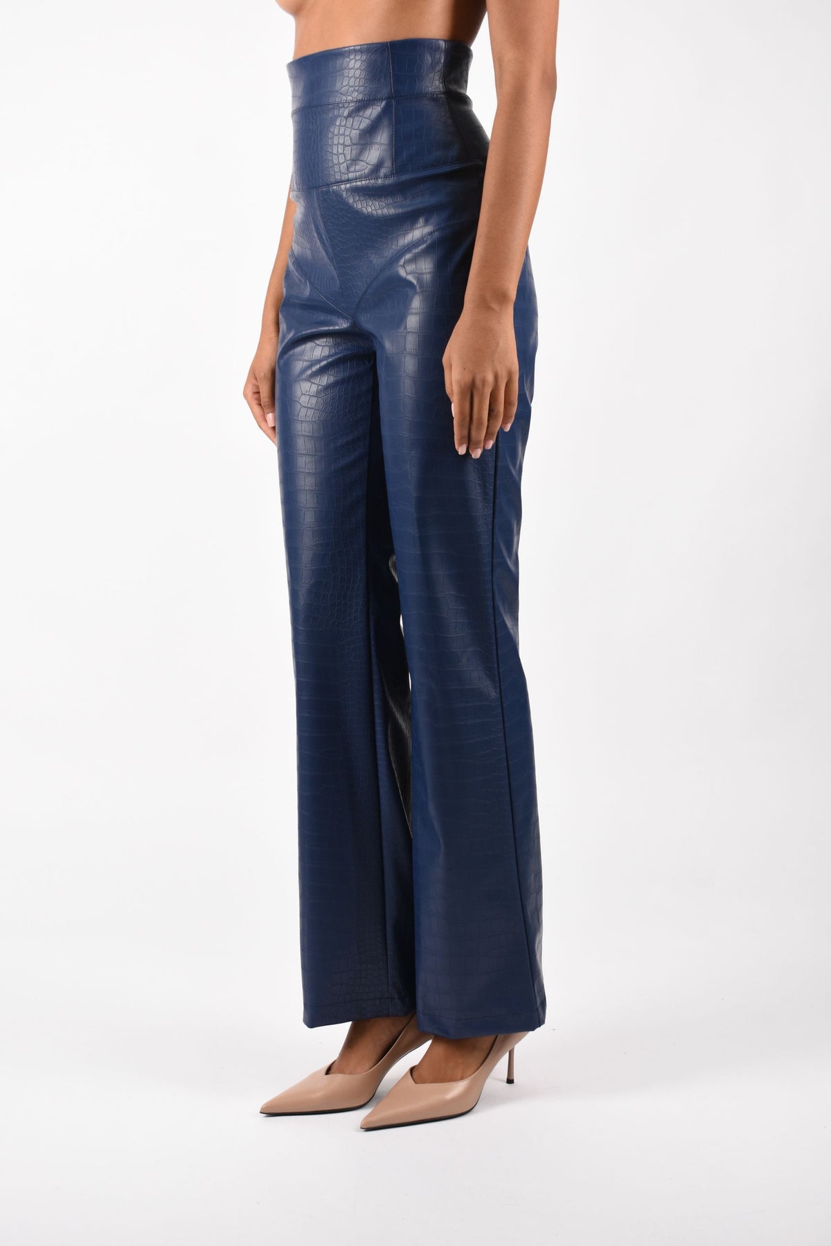 PANTALONI IN ECOPELLE PA256COC