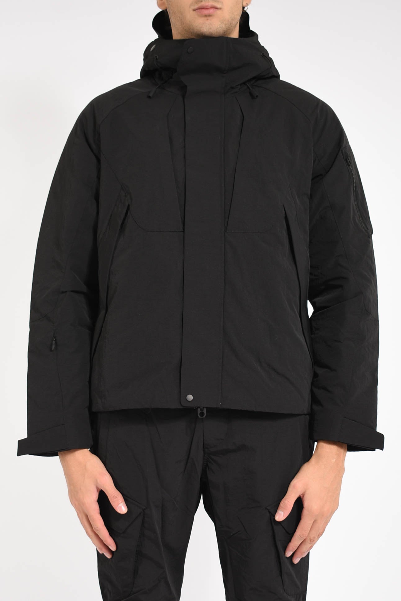 Piumino in nylon idrorepellente