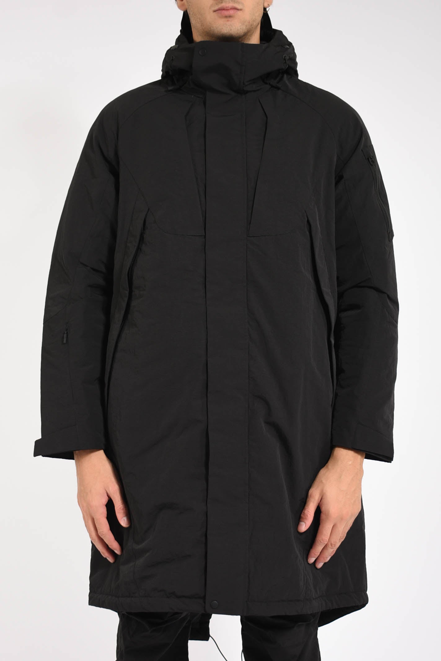 Parka in nylon idrorepellente