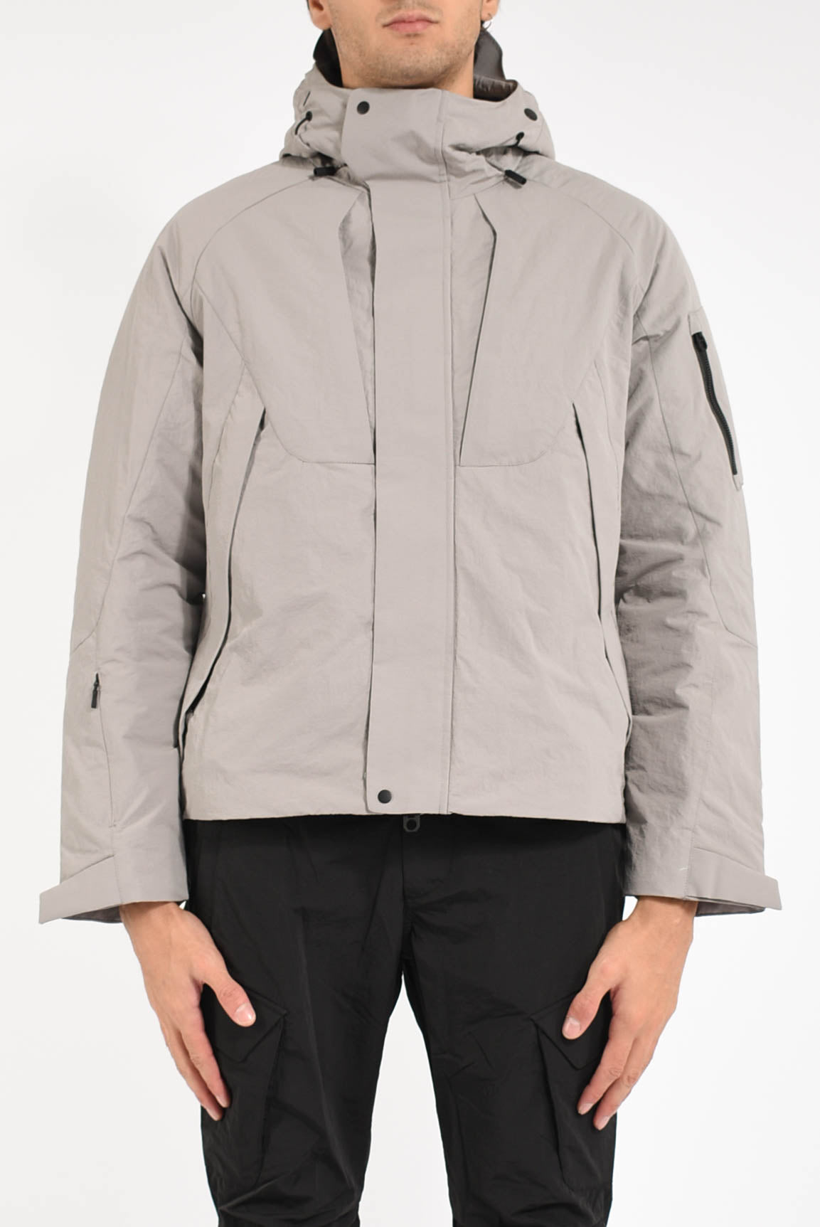 Piumino in nylon idrorepellente