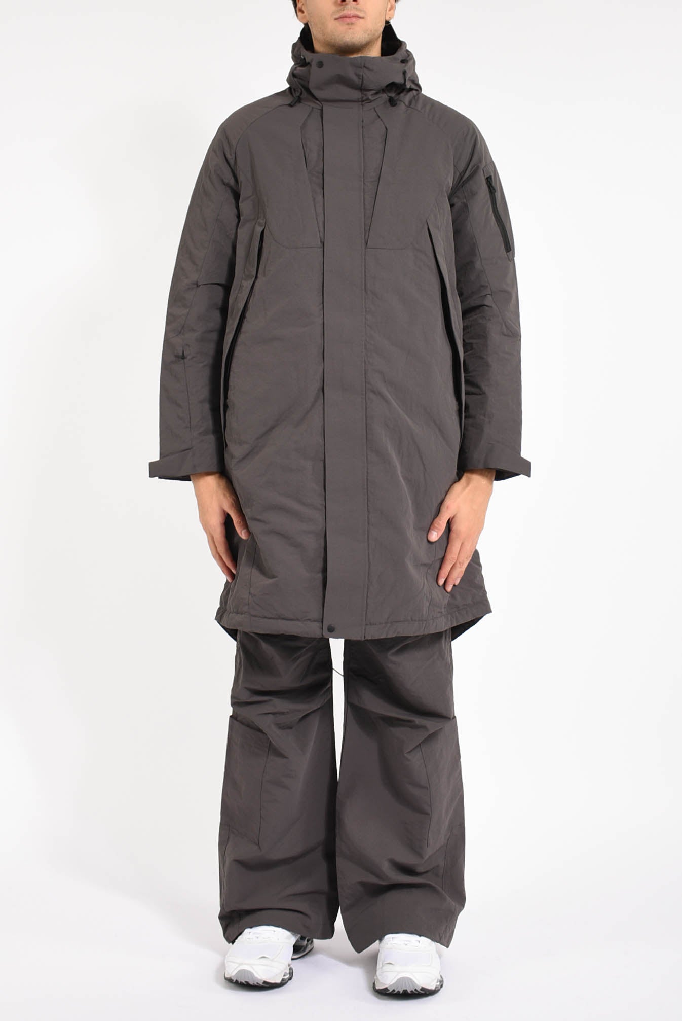Parka in nylon idrorepellente