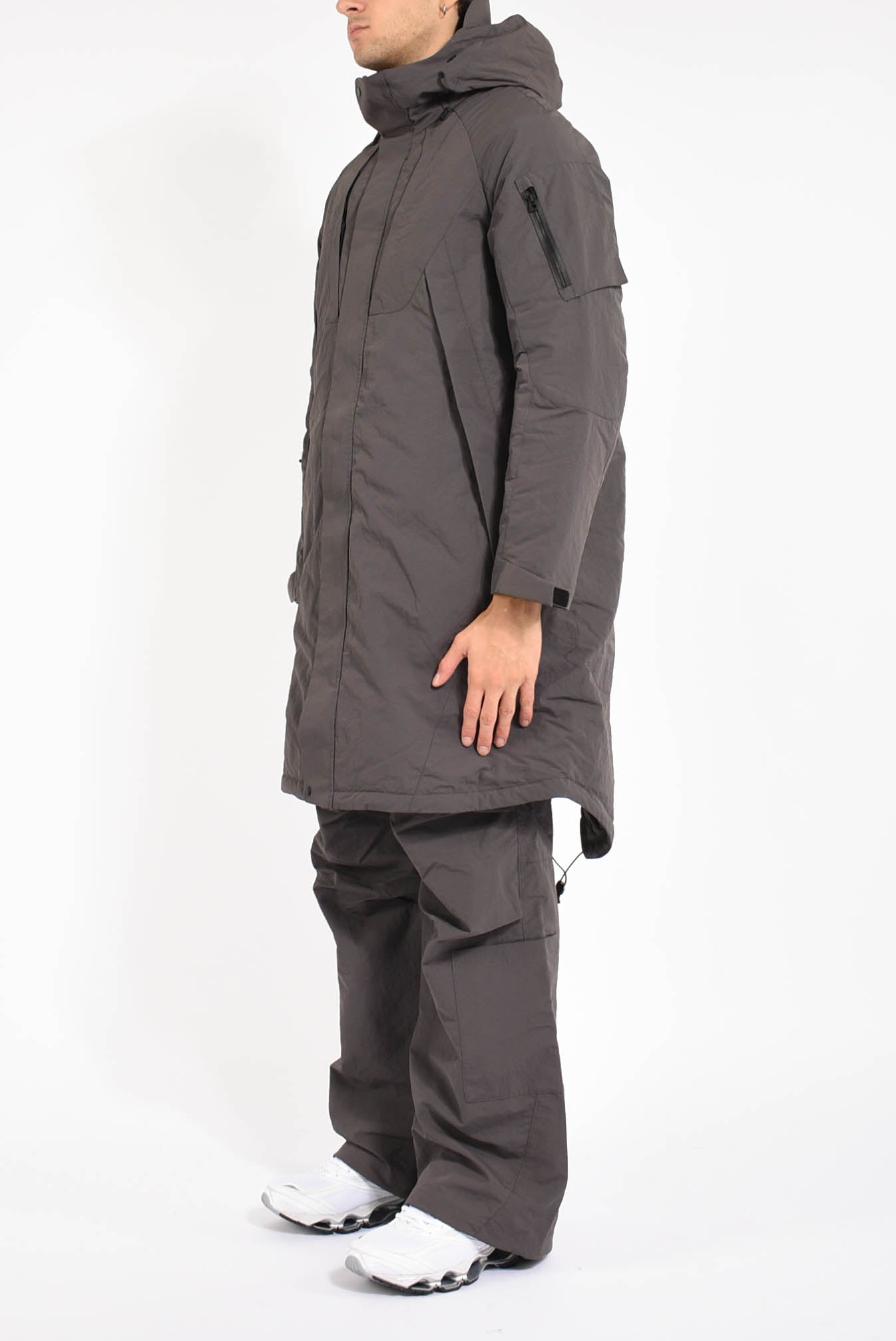 Parka in nylon idrorepellente