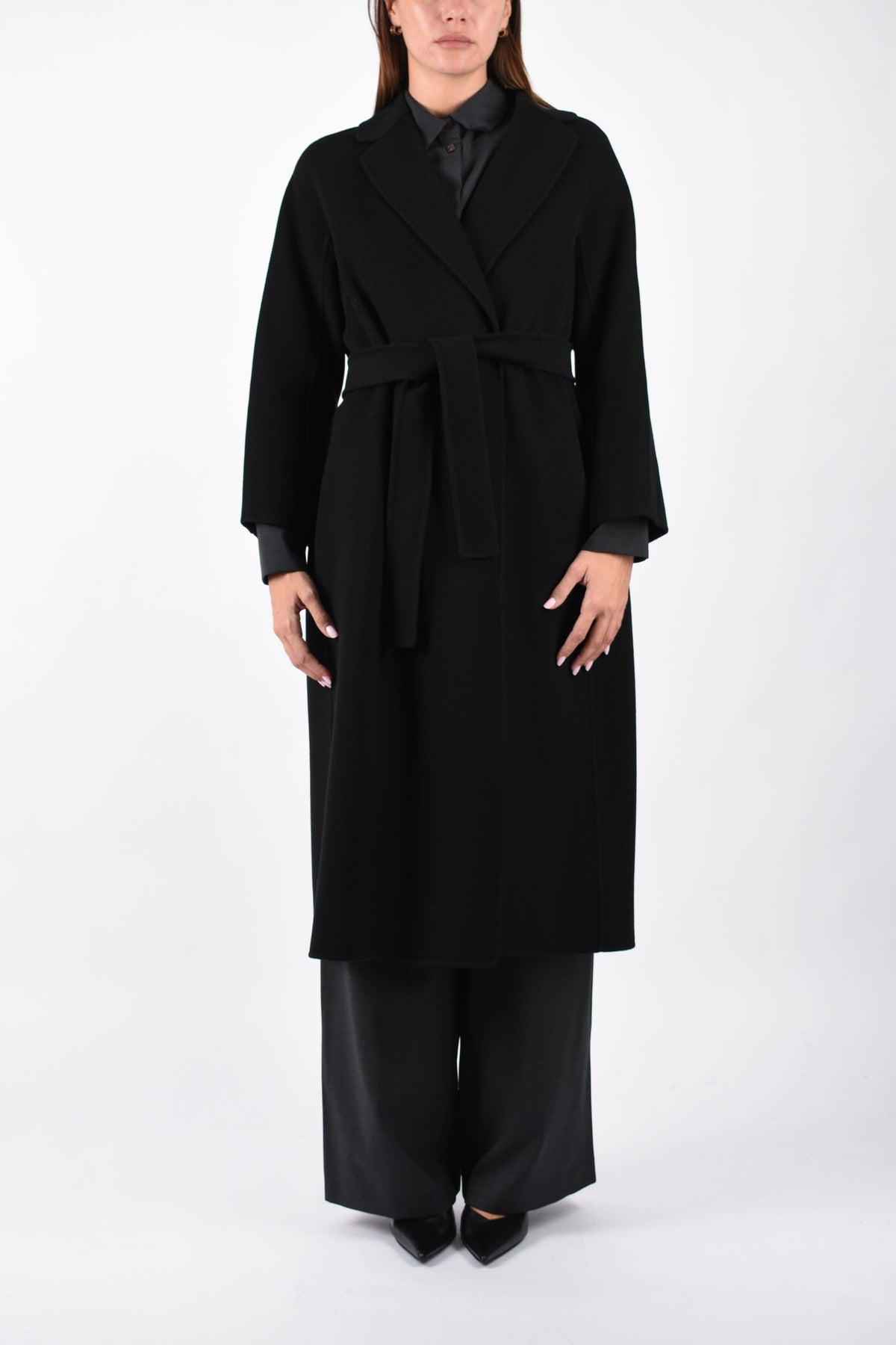 Cappotto midi in drap di lana ESTURIA 2629016101600