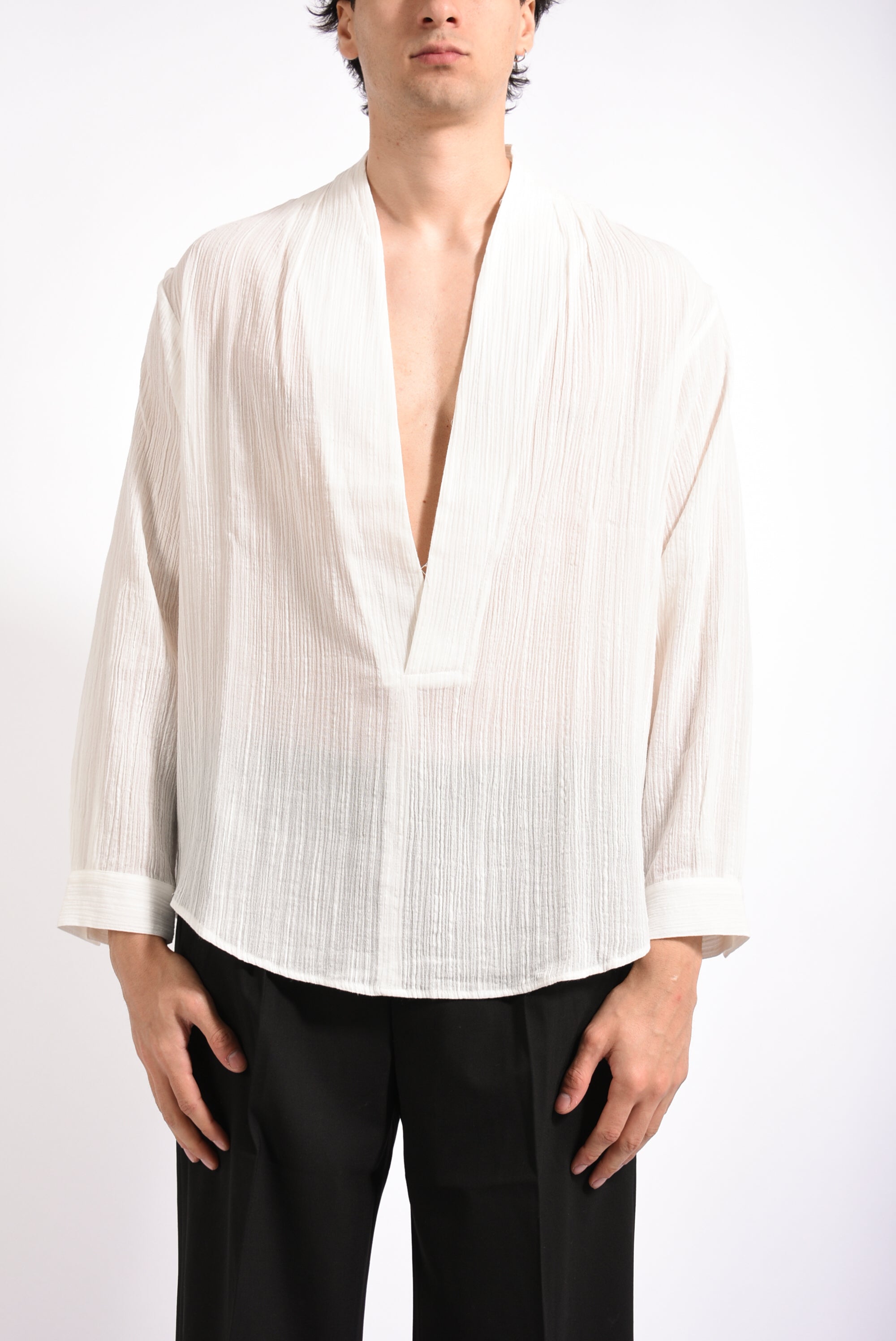 Camicia deep in cotone