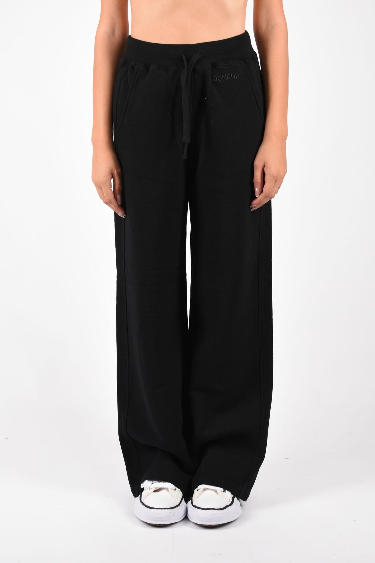 Pantaloni wide leg in felpa DP897KF0254DNA9