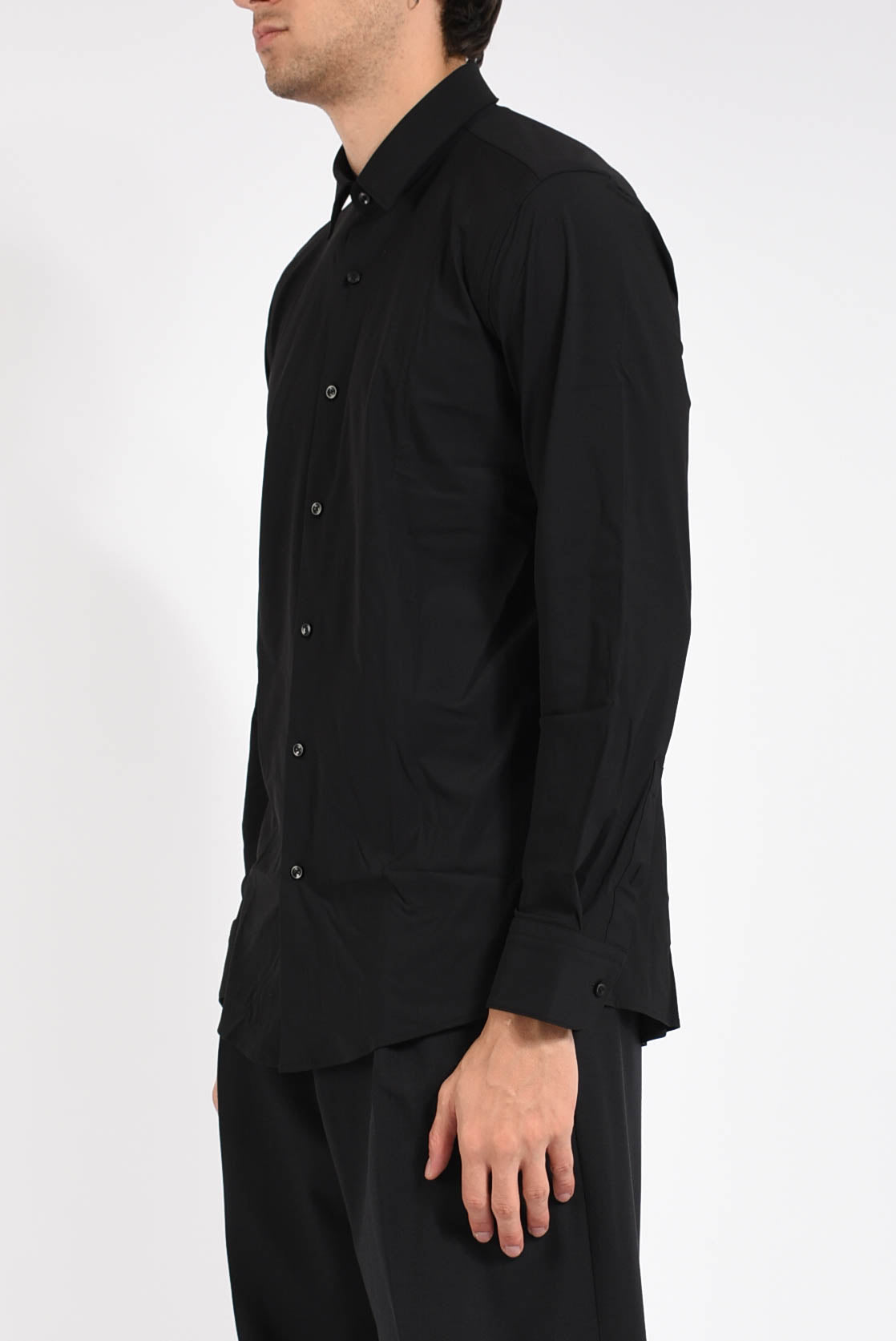 Camicia in jersey elasticizzato