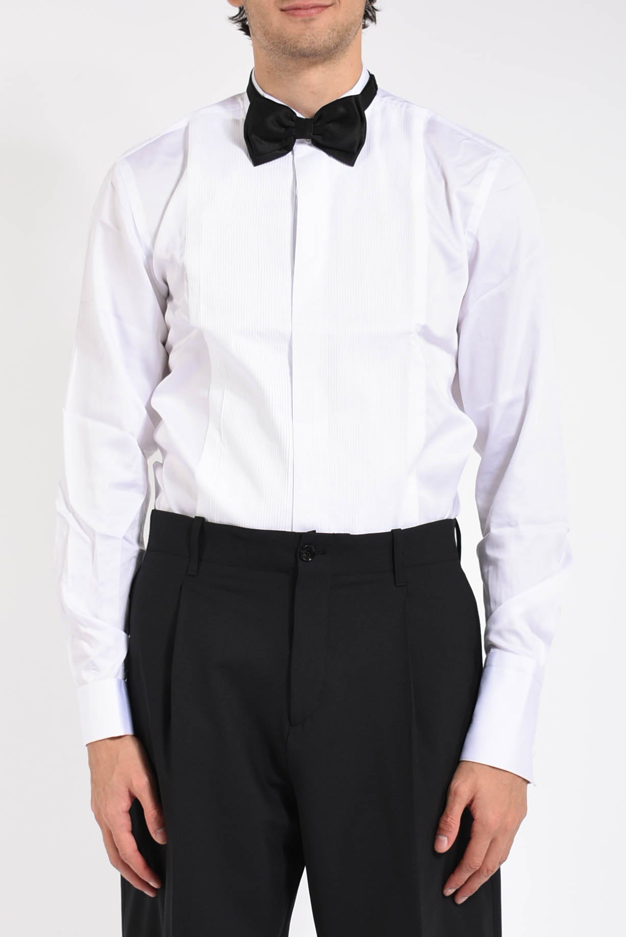 Camicia in raso di cotone