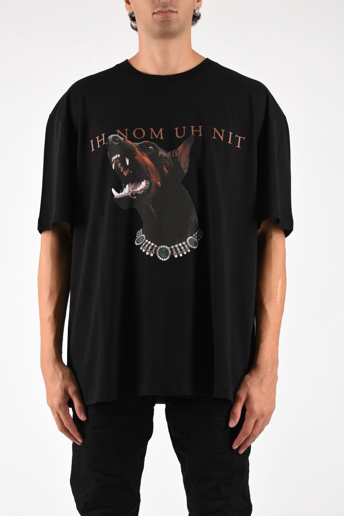 T-shirt  new dobermann print NUW26206