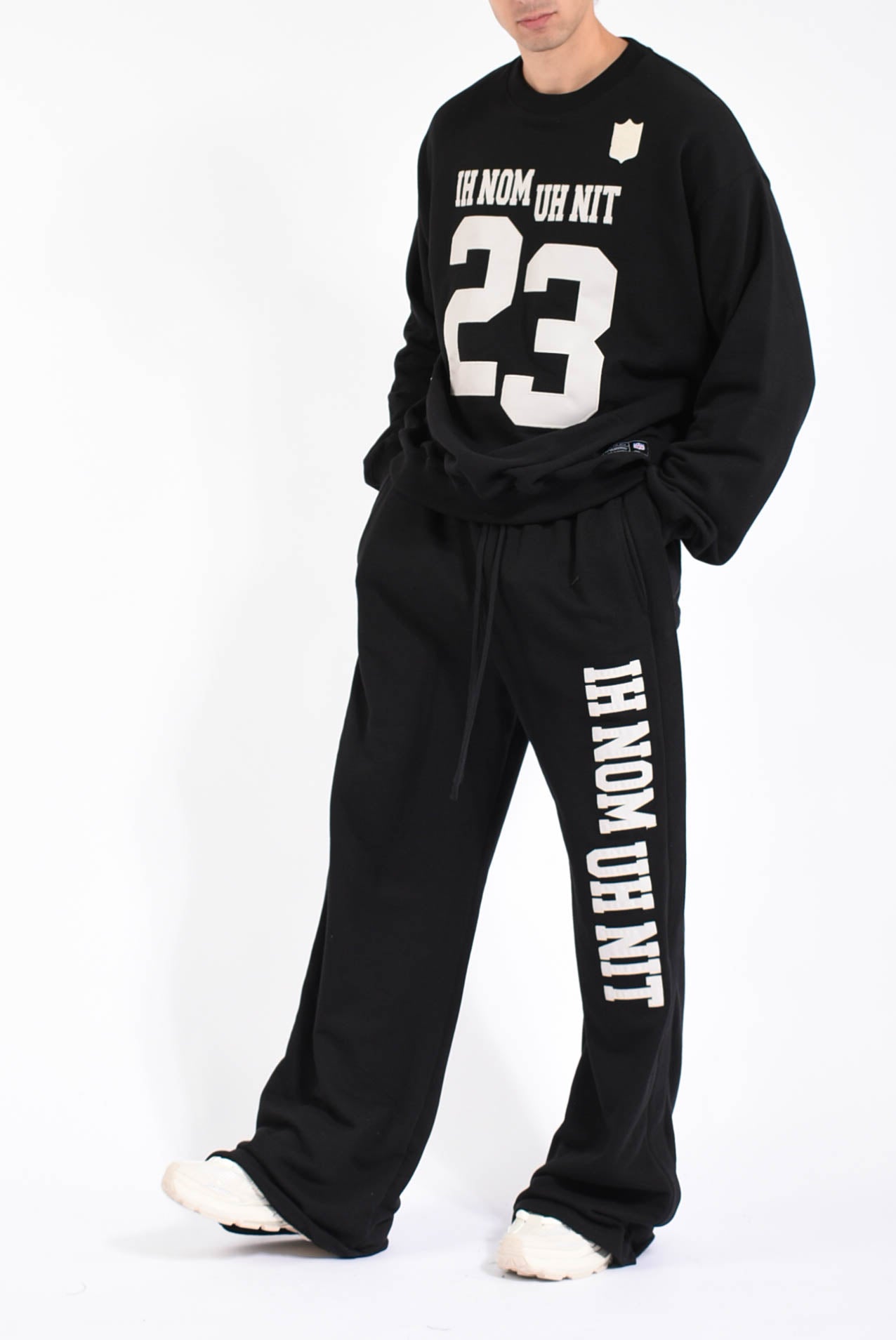 pantaloni in felpa Logo Print