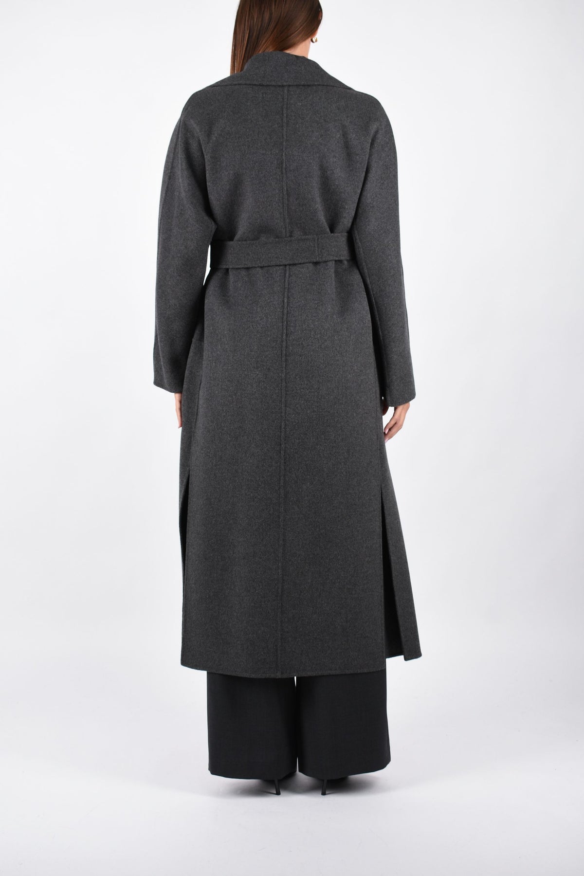 Cappotto lungo in lana double  SMMPEONIE 2629016113600