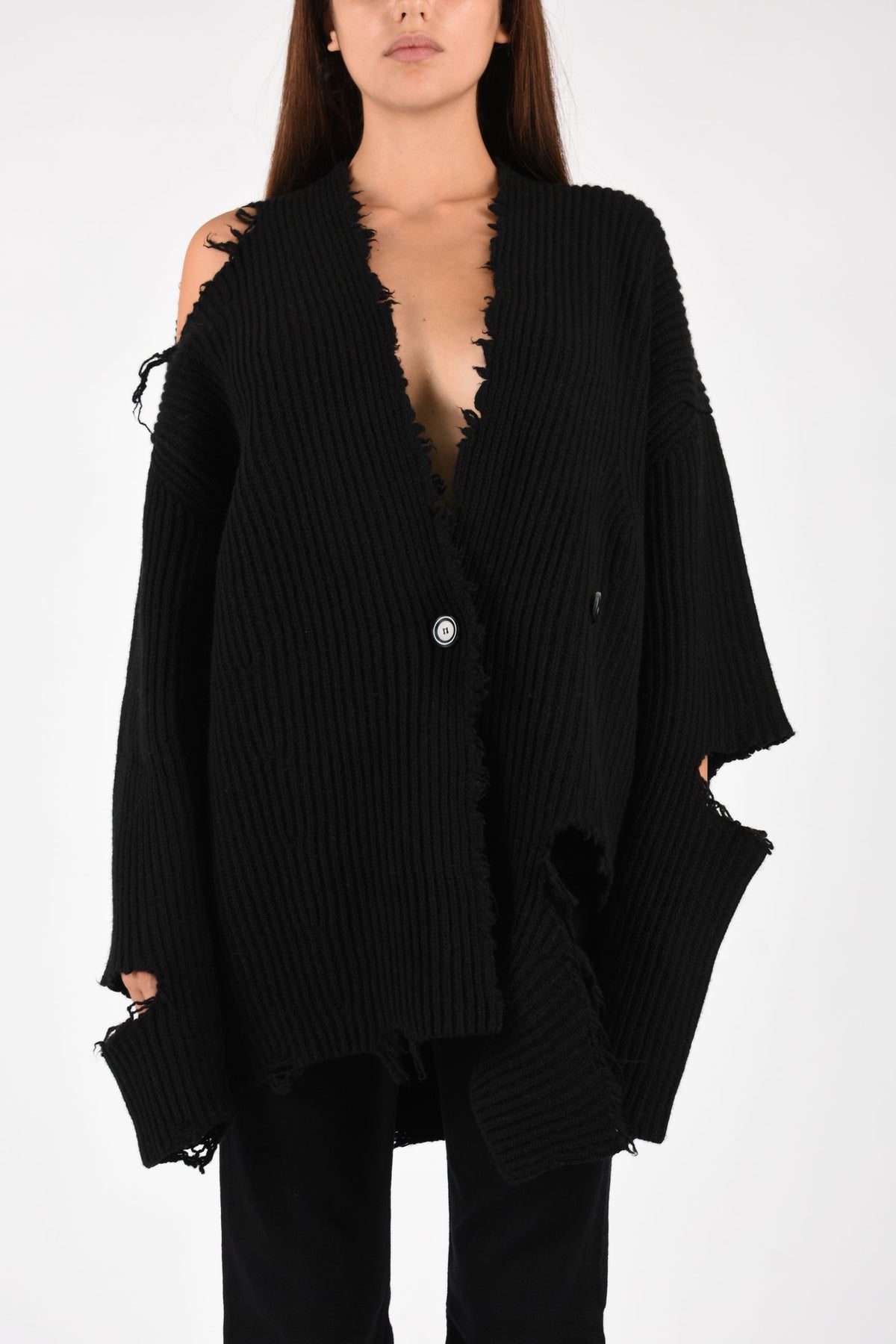 CARDIGAN IN LANA COURTNY HEW07118MC078PX