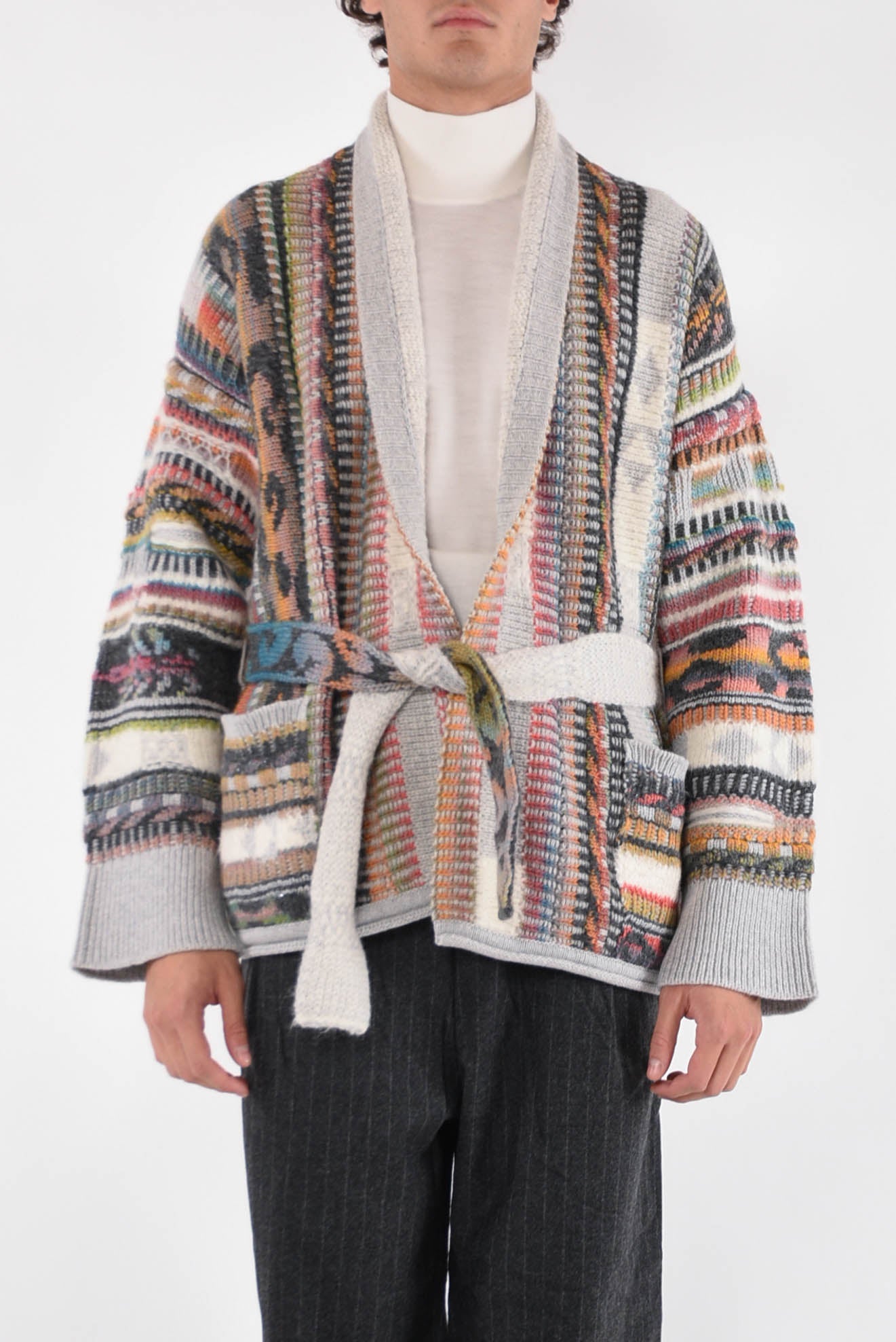 LANEUS Cardigan jacquard