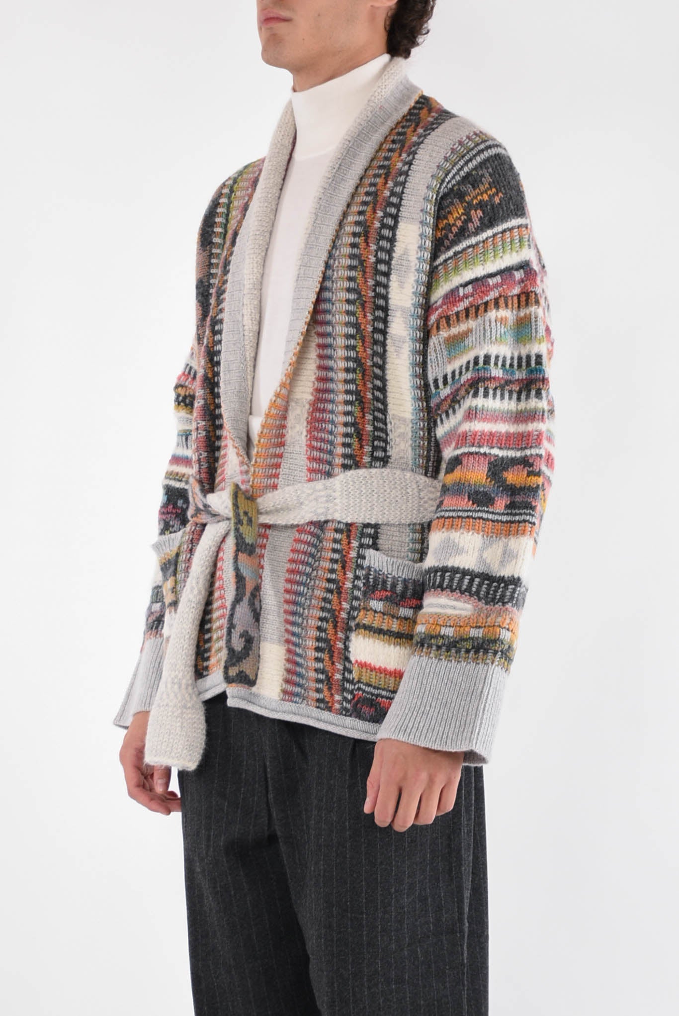 LANEUS Cardigan jacquard