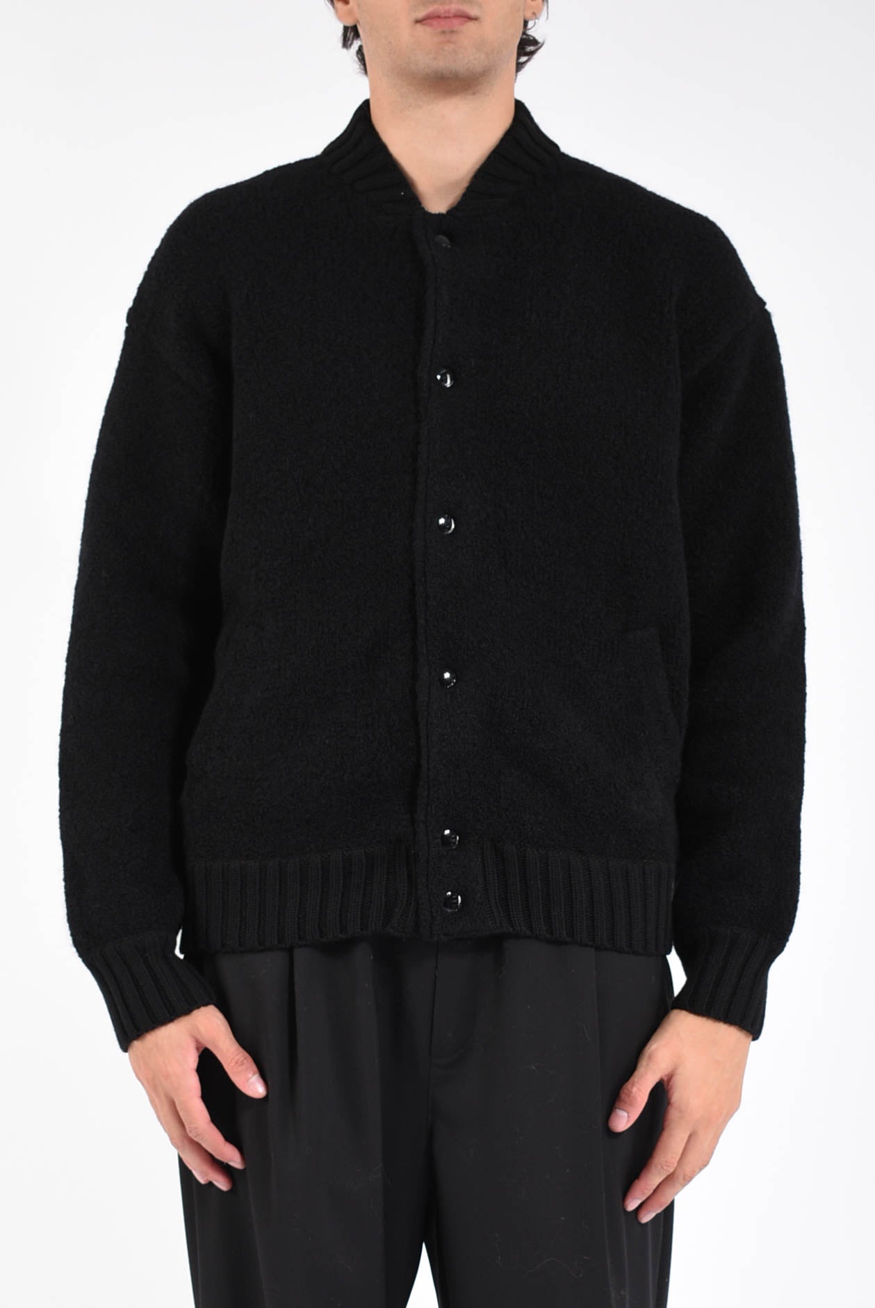 Bomber in lana bouclè