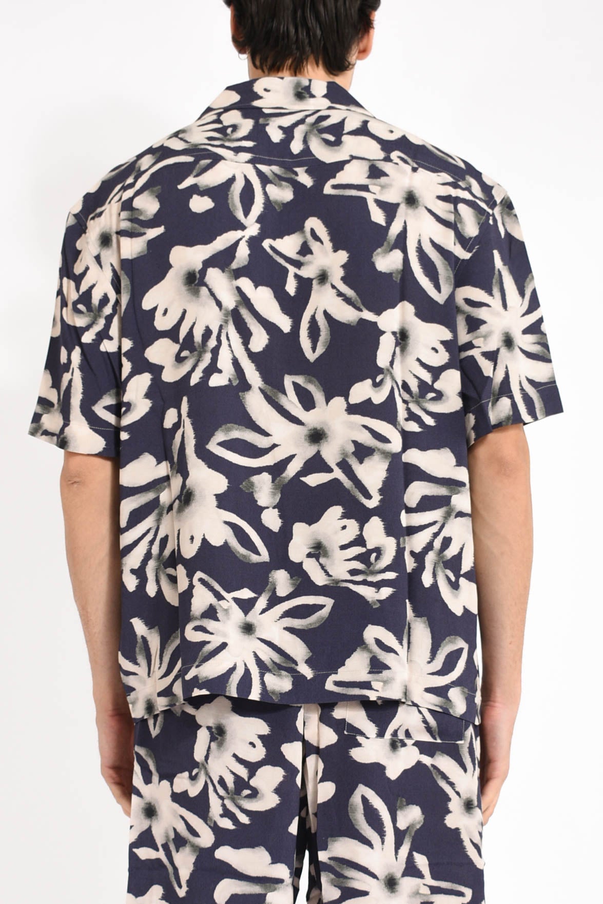 camicia con stampa