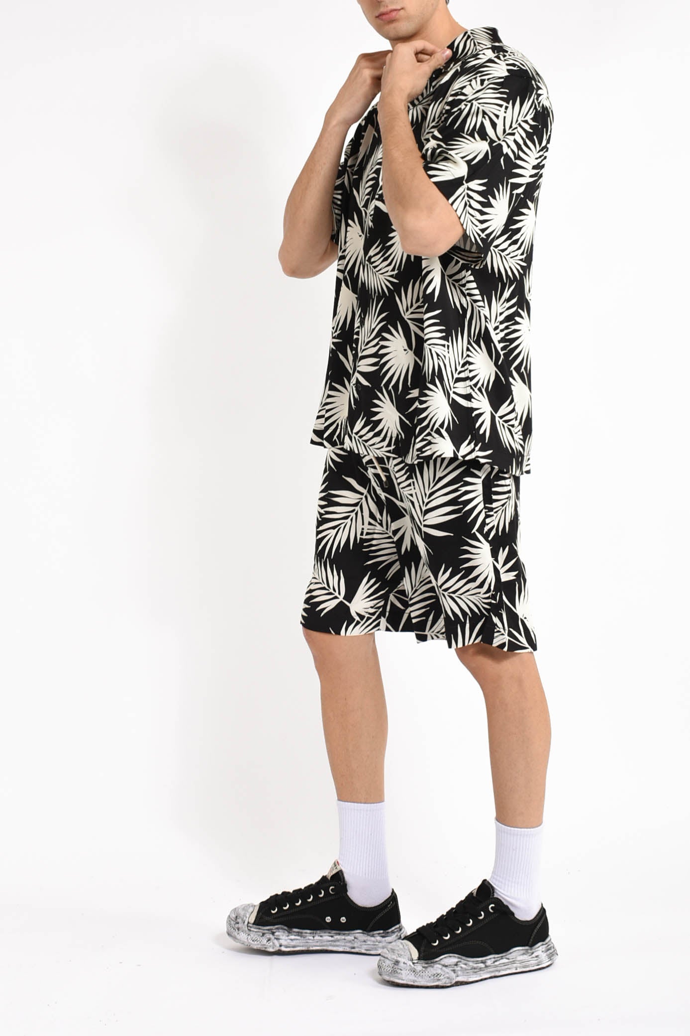 camicia con stampa