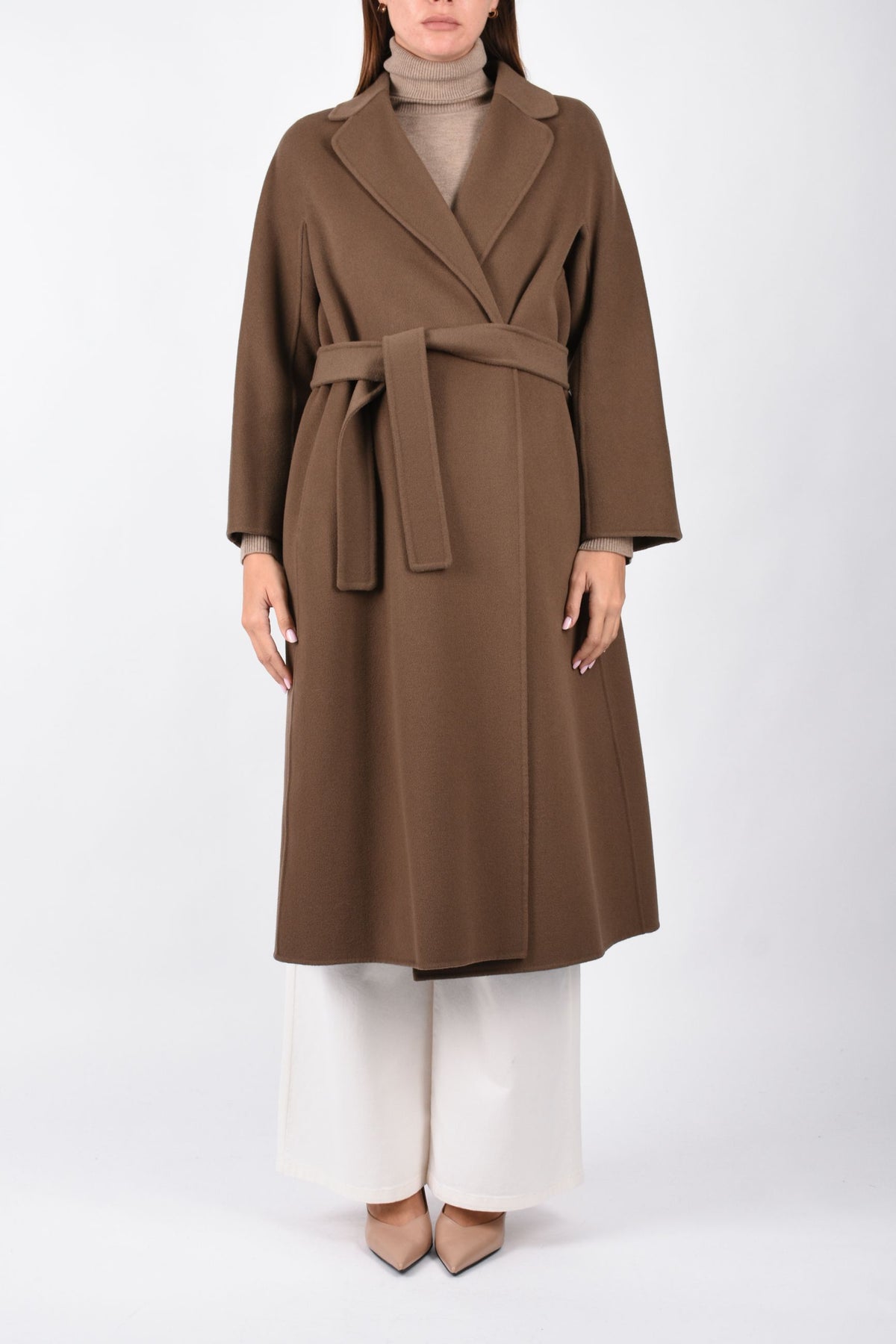 Cappotto midi in drap di lana ESTURIA 2629016101600