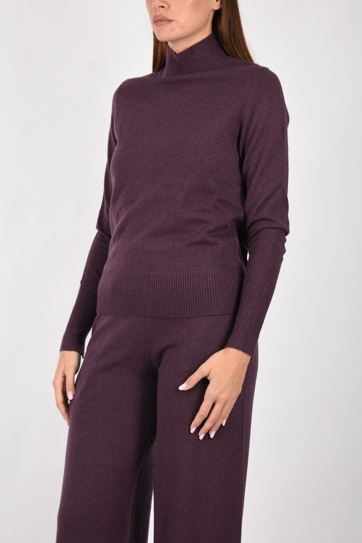 Maglia dolcevita in lana e cashmere 107204A3G1