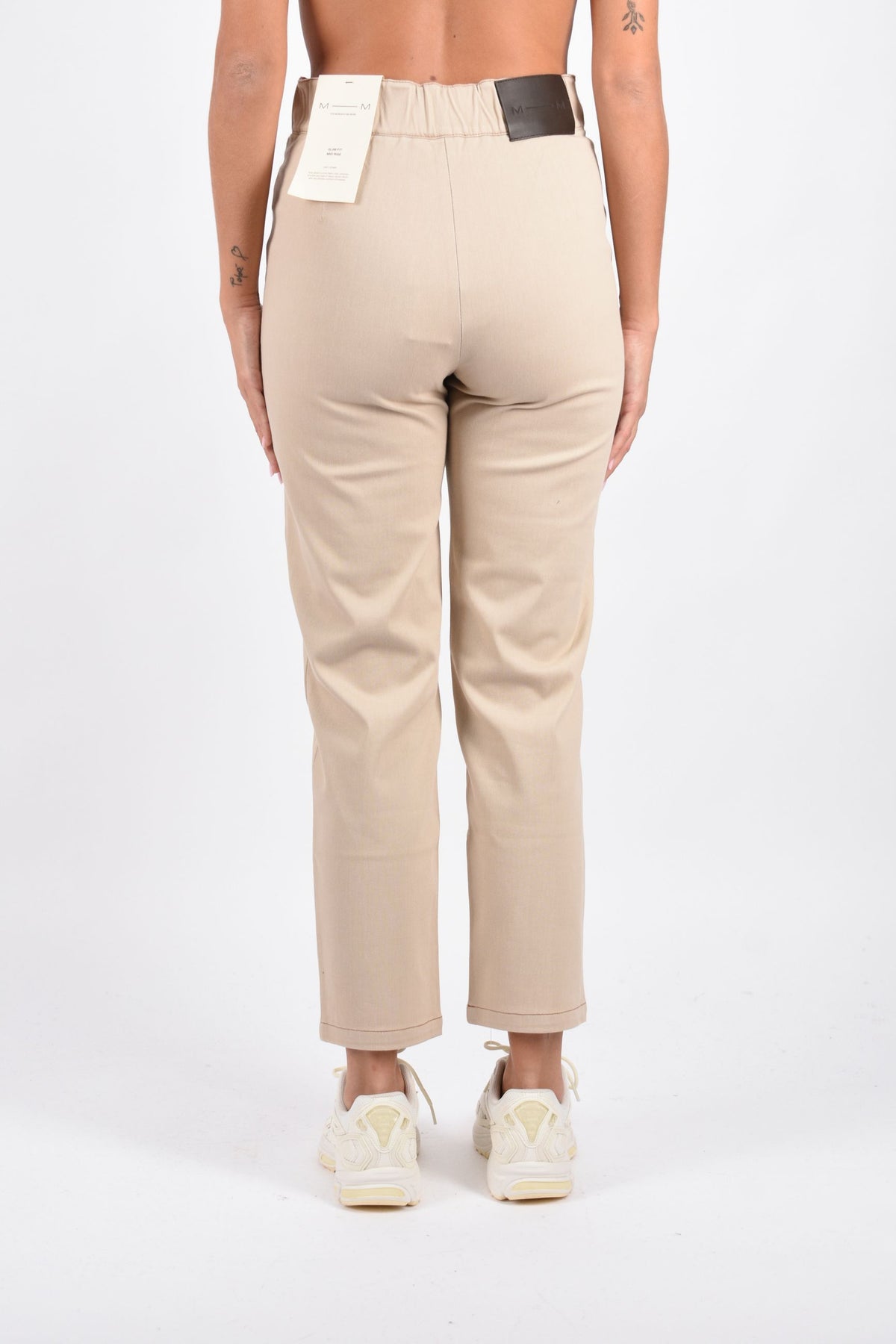 pantaloni in jersey effetto denim MMLSAIO 226786037600