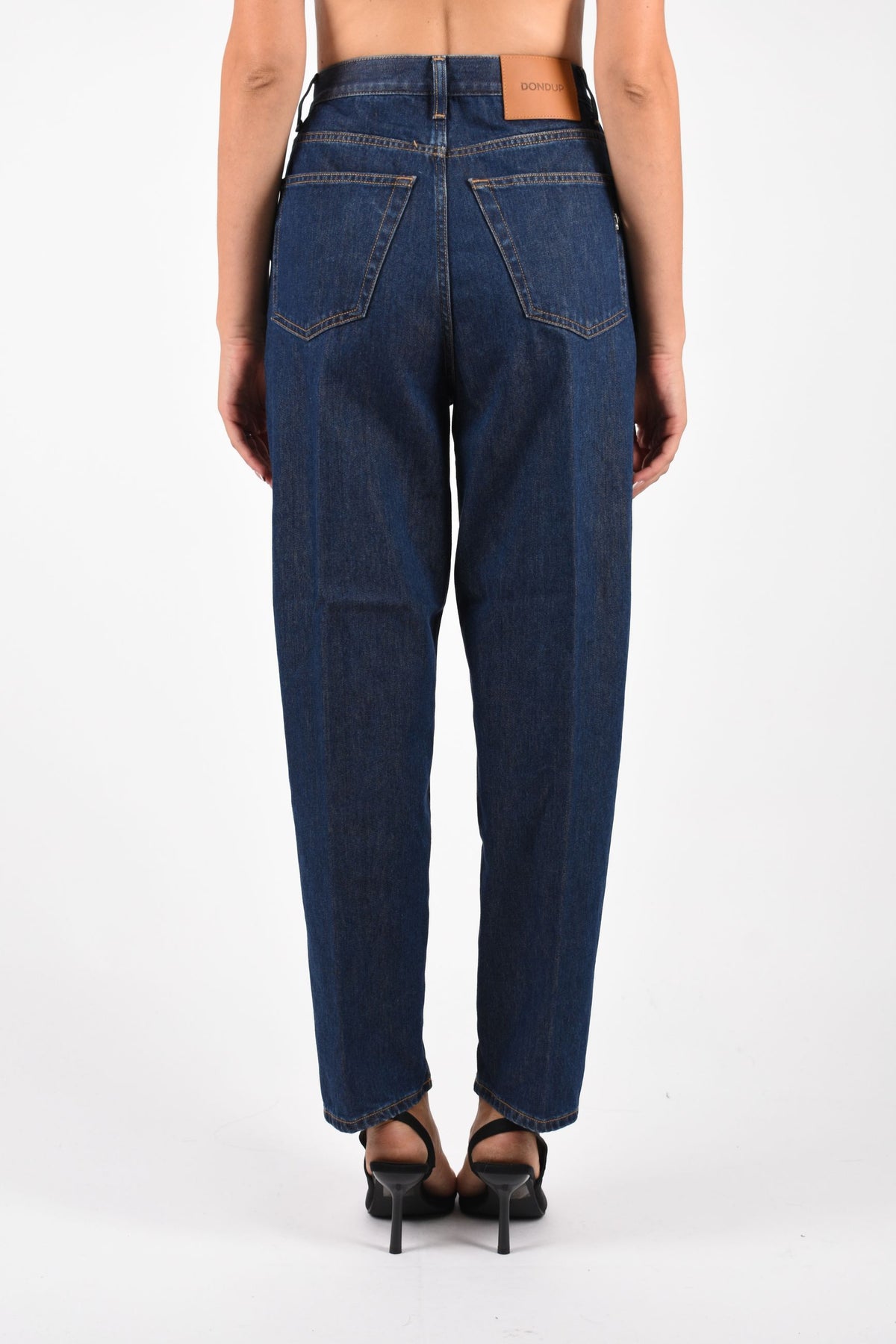 Jeans Bessie loose in denim fisso DP784DFK336DJ50