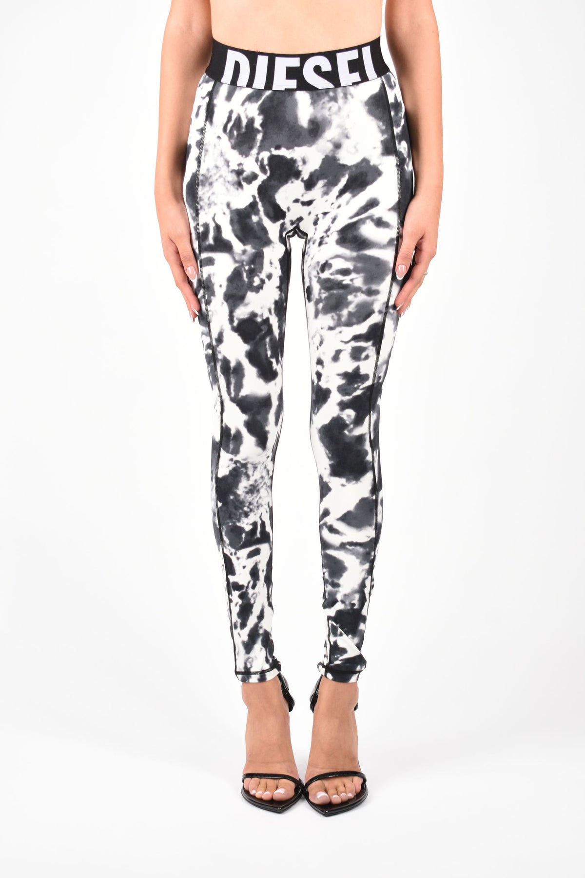 Leggings in microfibra stampata ADELINE D-POP A182790AMEP
