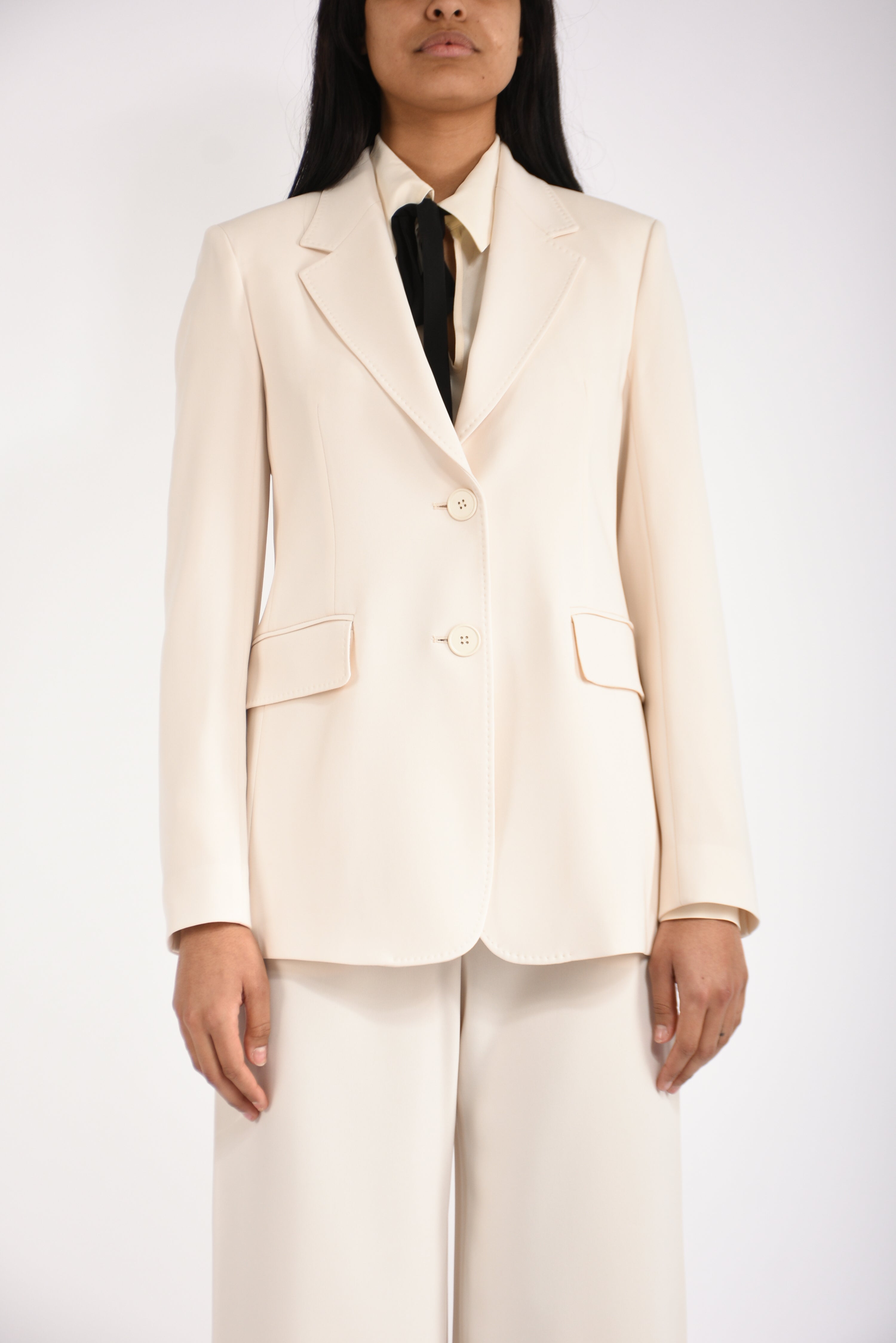 giacca monopetto in cady linz