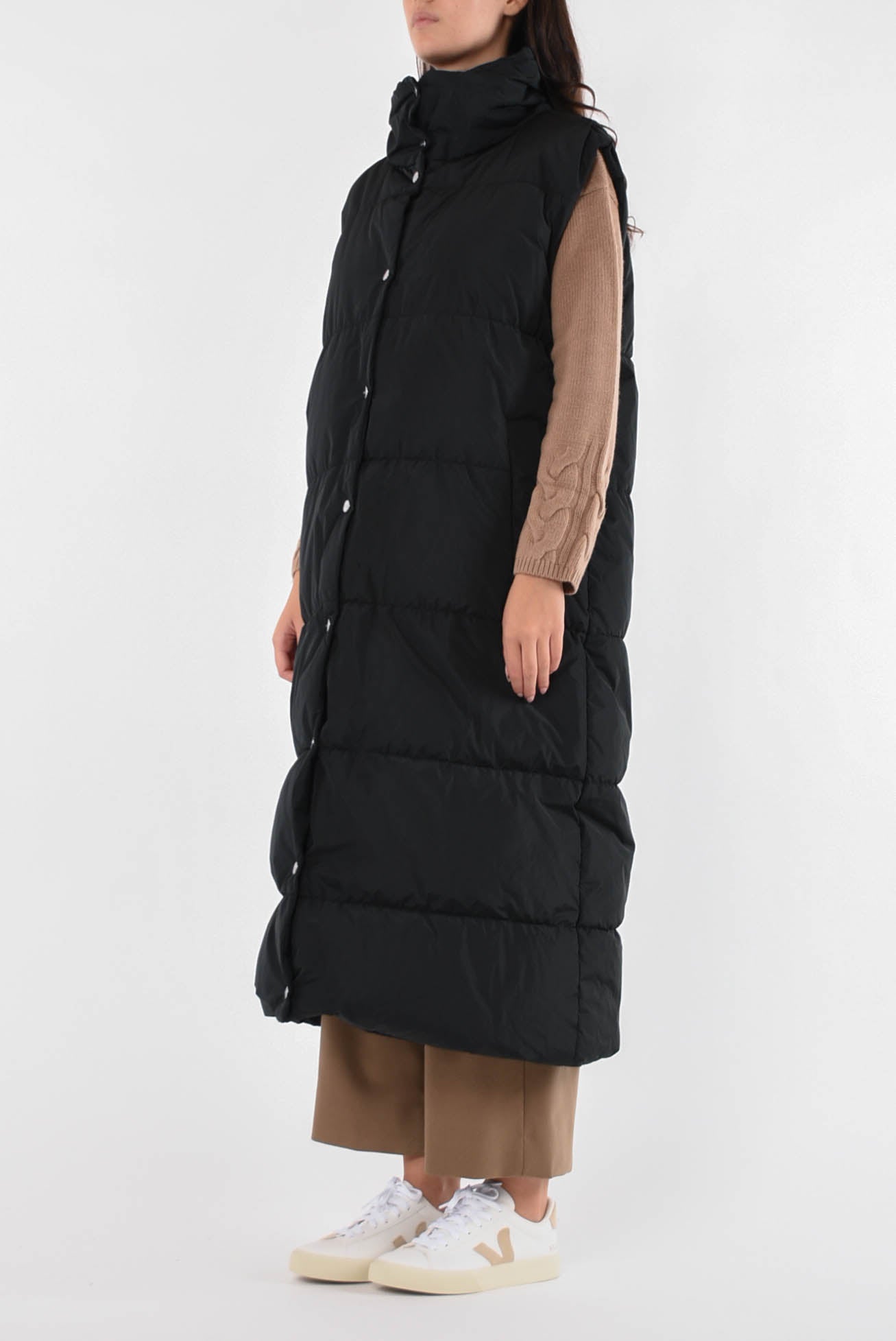 MAX MARA THE CUBE gilet reversibile modello taffgi