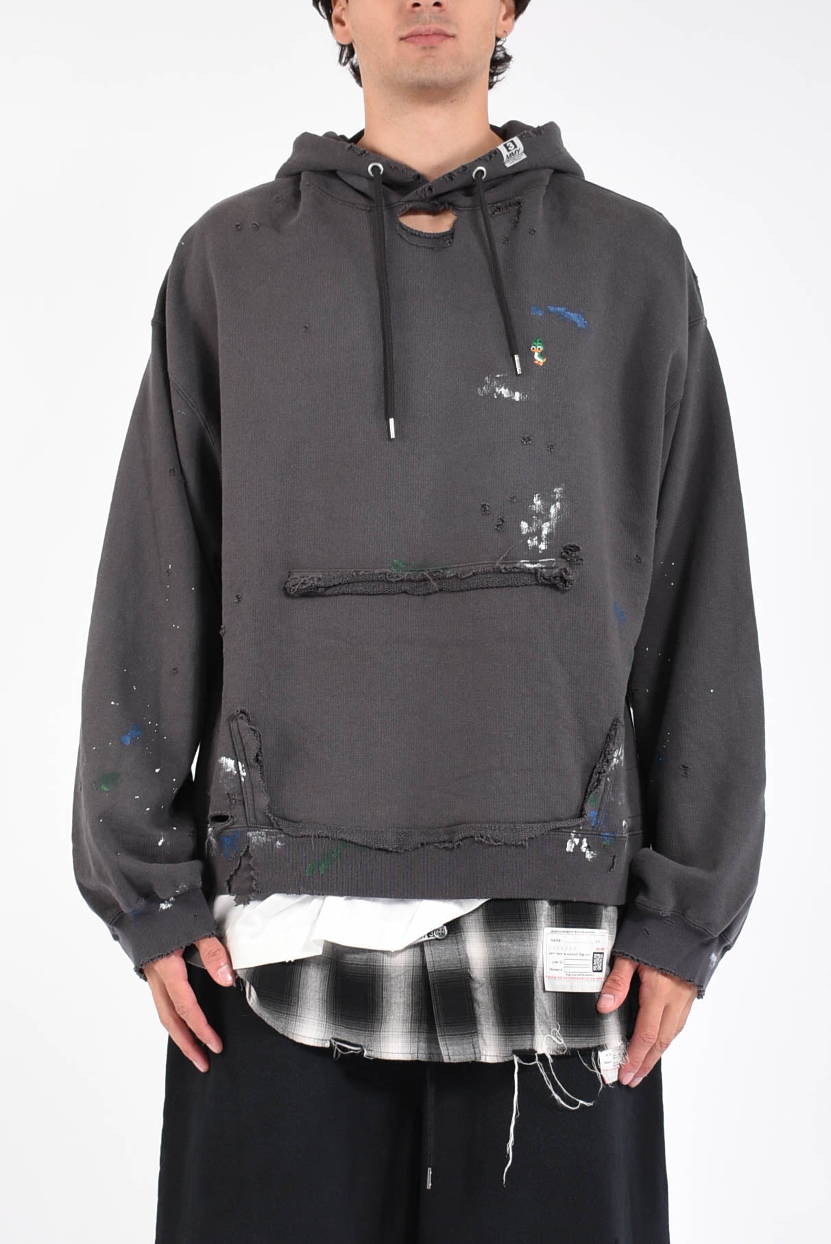 Felpa doppiata in cotone