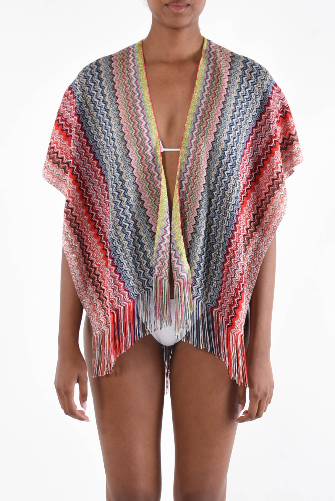 MISSONI poncho in lurex