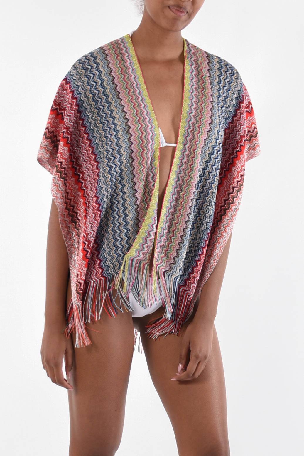 MISSONI poncho in lurex