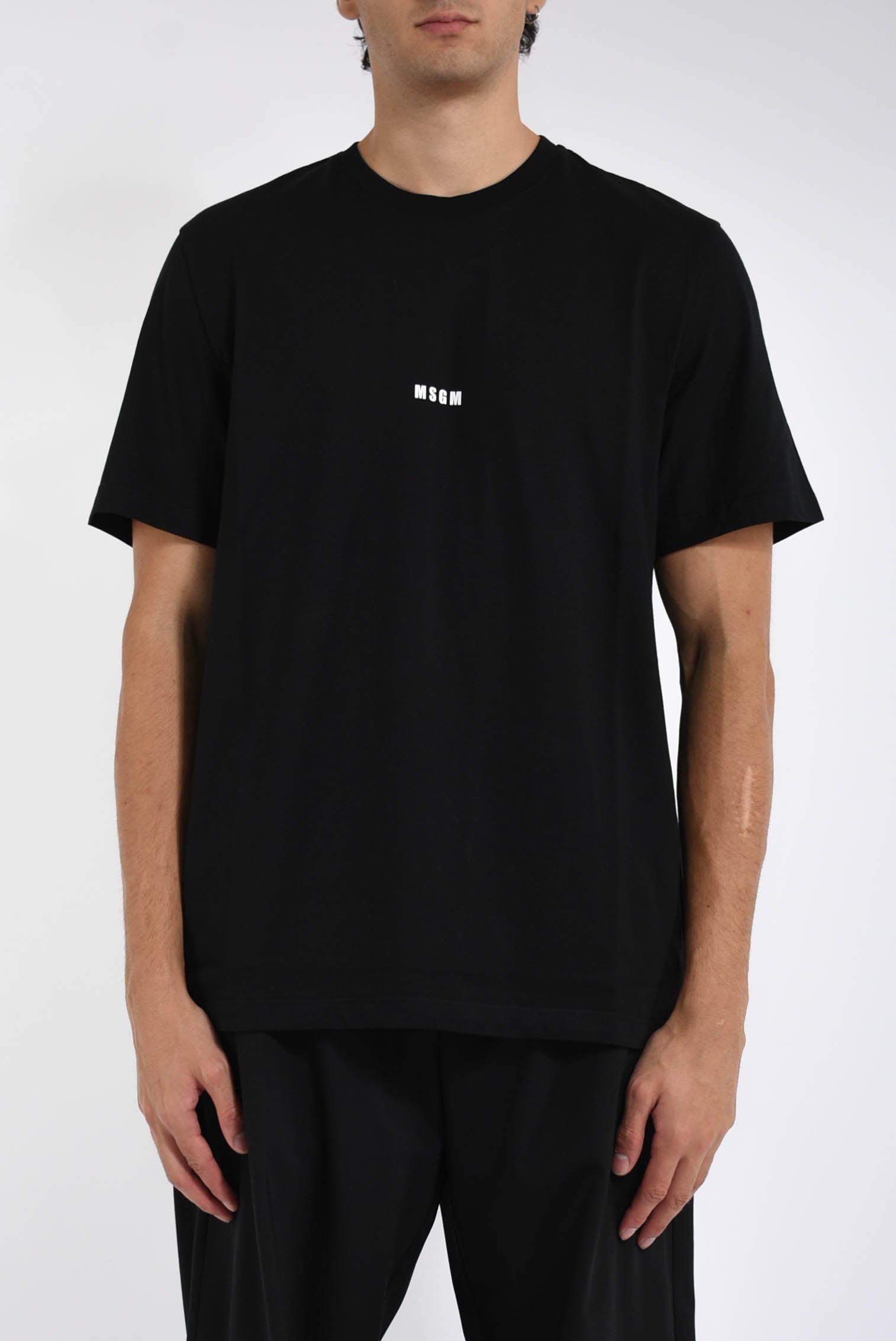 t-shirt in cotone con logo