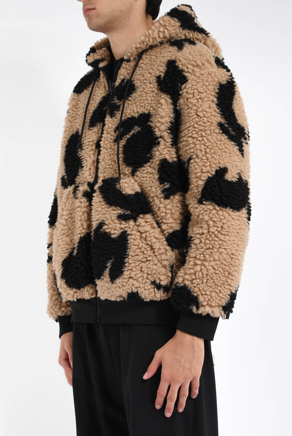 Giubbino con motivo "Follow the rabbit"