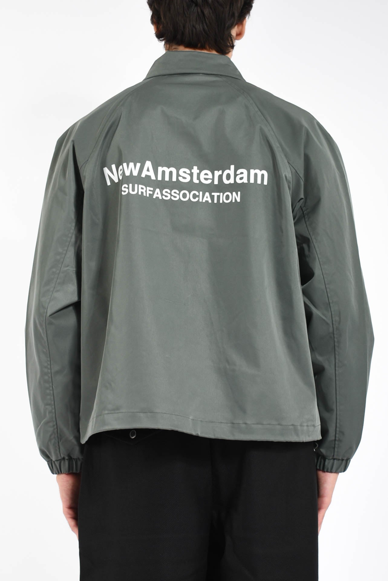 giubbino NYLON COACH JACKET