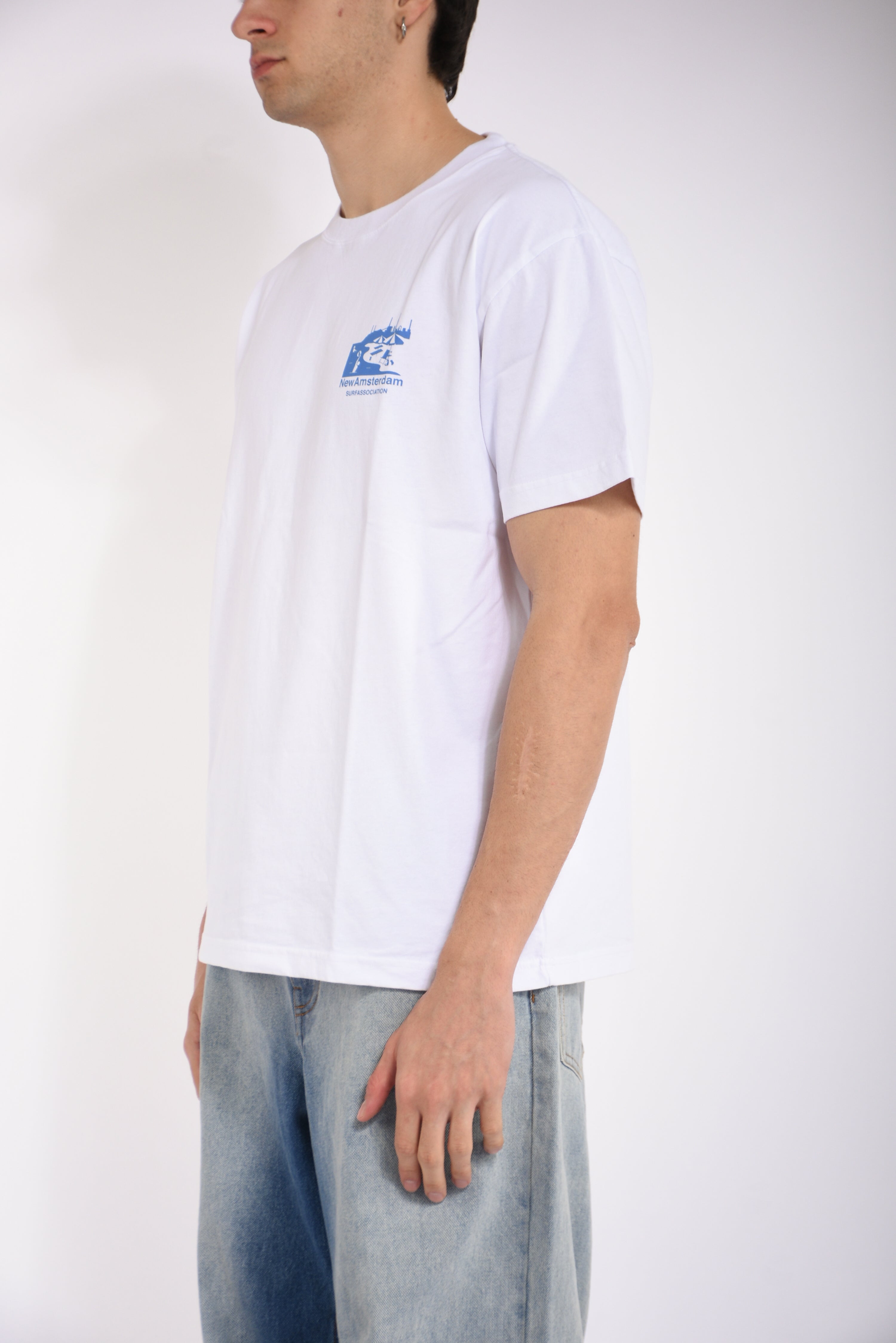 t-shirt beach sign tee