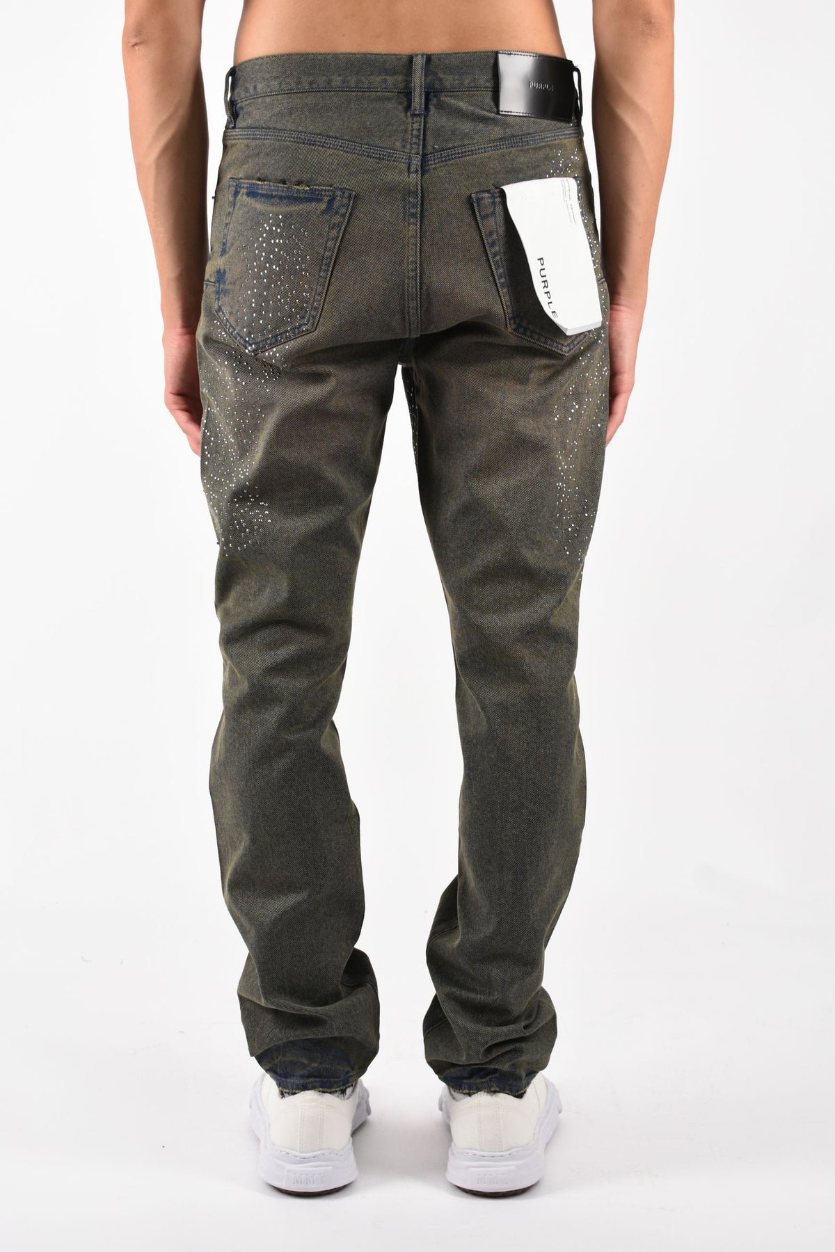 Jeans slim straight dirty wash cosmos