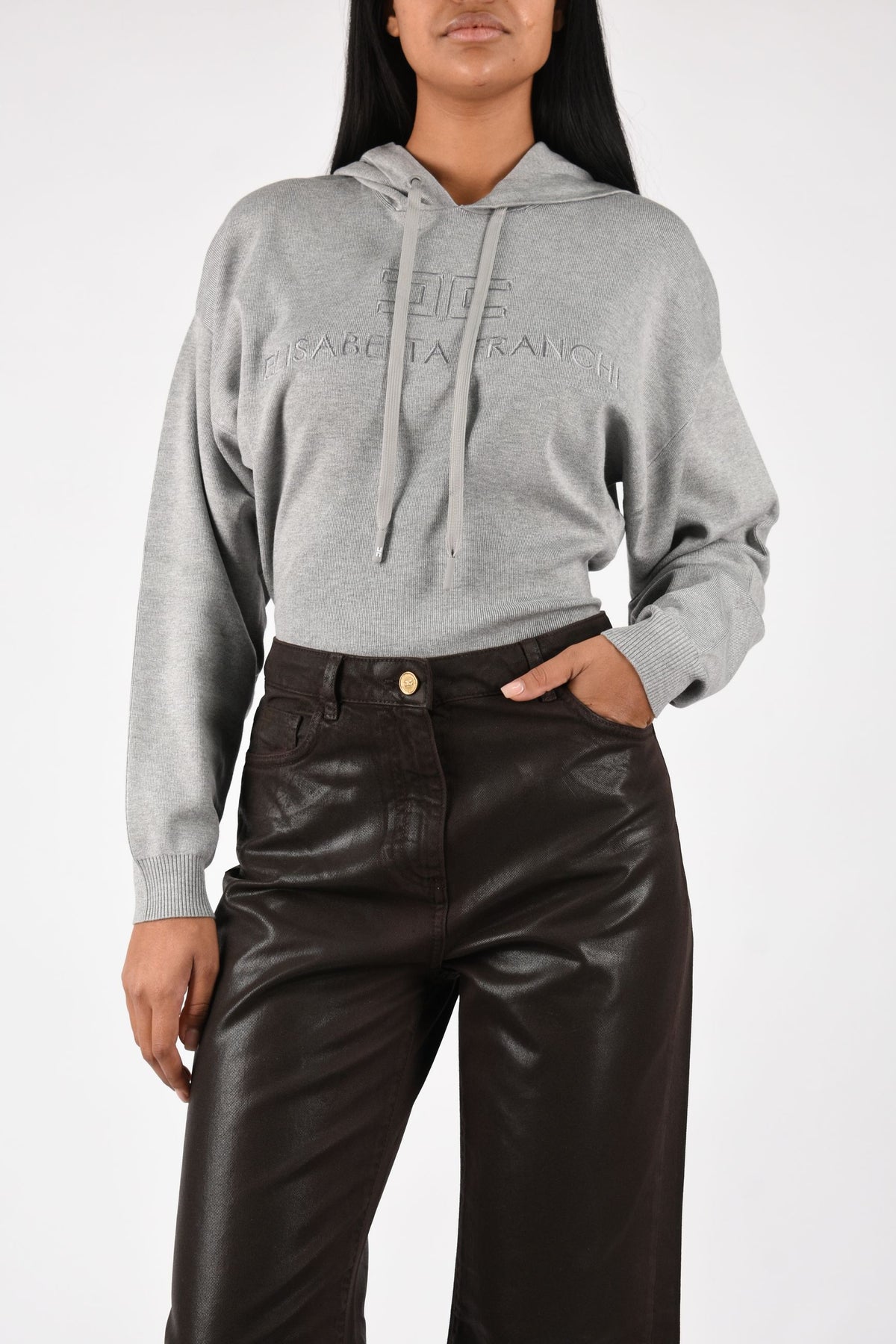 Body in maglia con cappuccio BK87S66E2