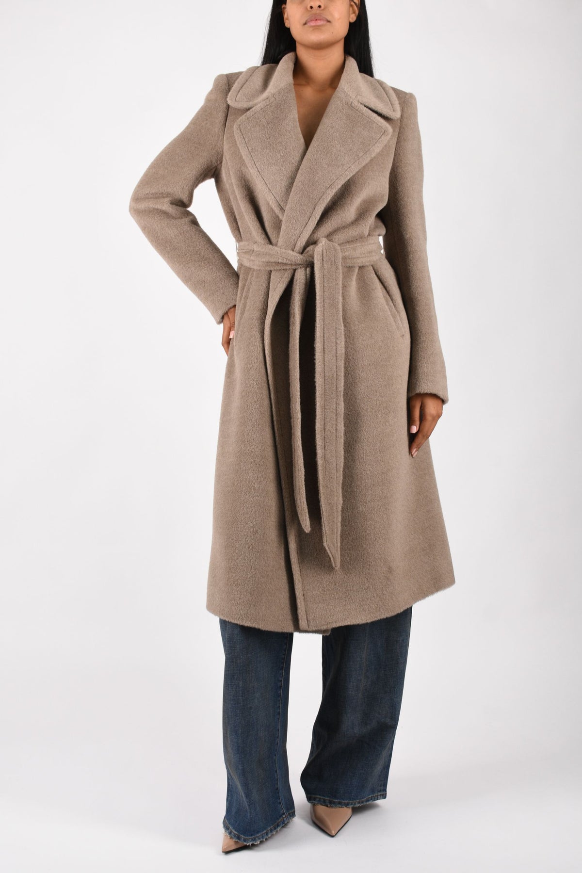 Cappotto doppiopetto in lana MOLLYE30008