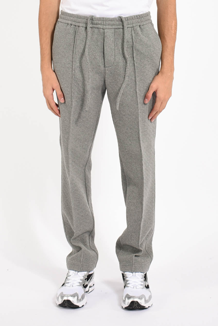 Pantaloni in misto cotone