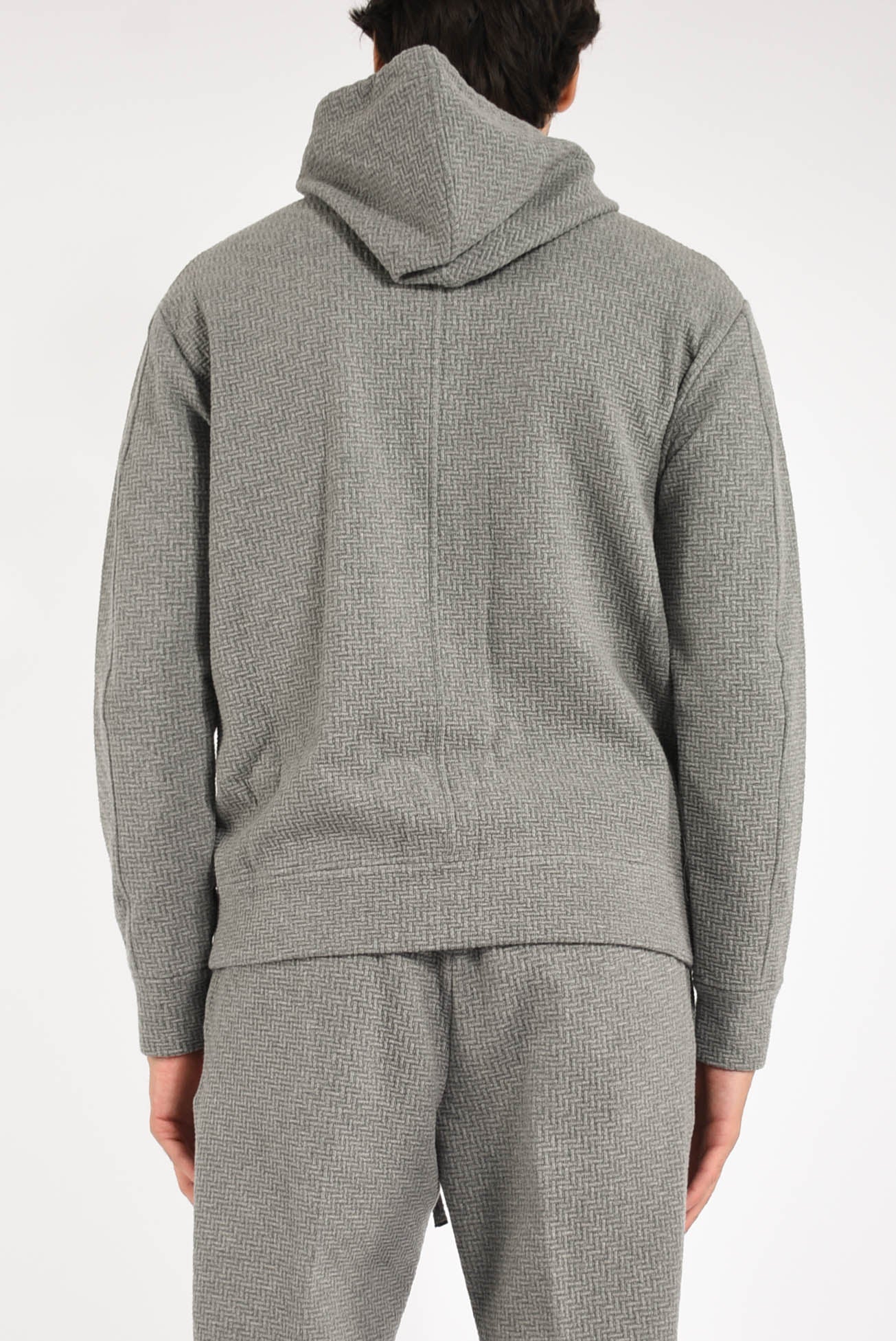 Felpa in misto cotone