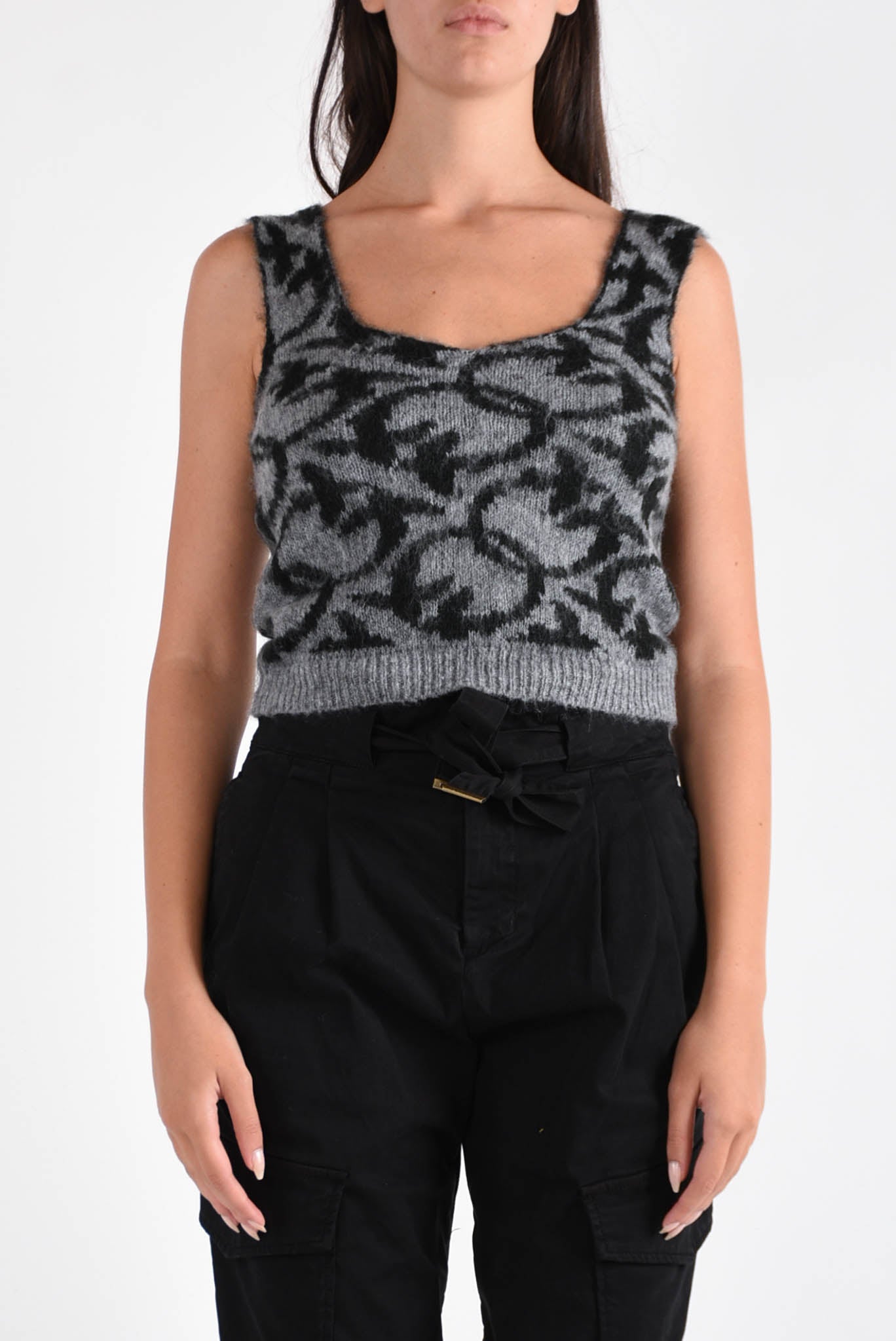 PINKO top modello mucca