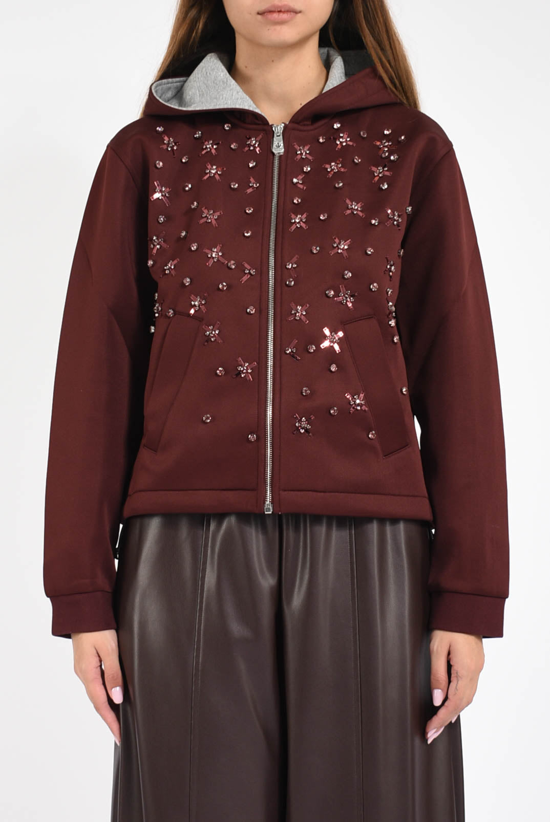 giubbino in felpa arama