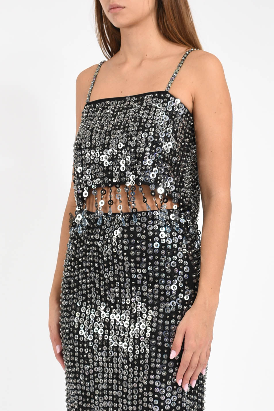 Top con paillettes pongo