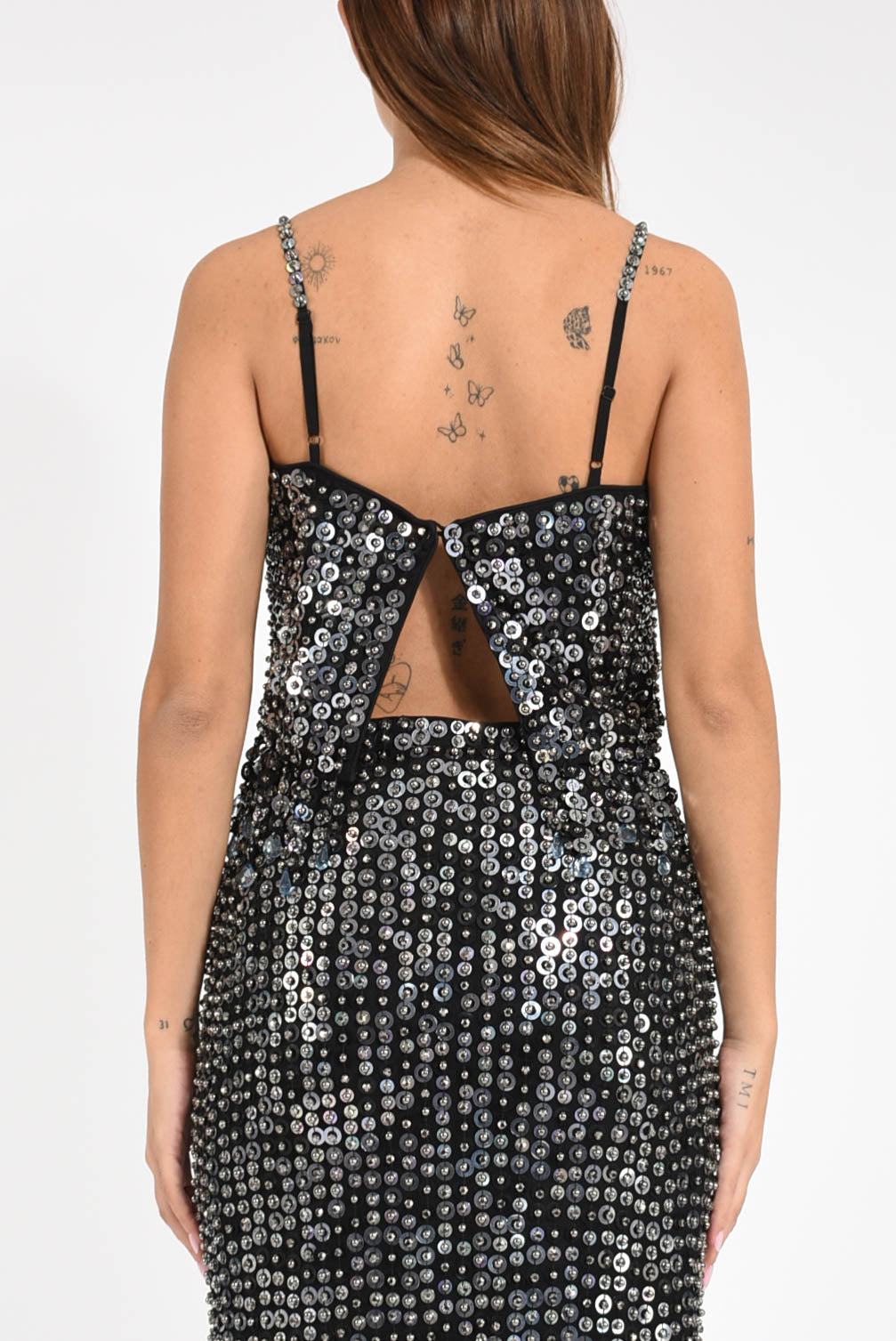 Top con paillettes pongo